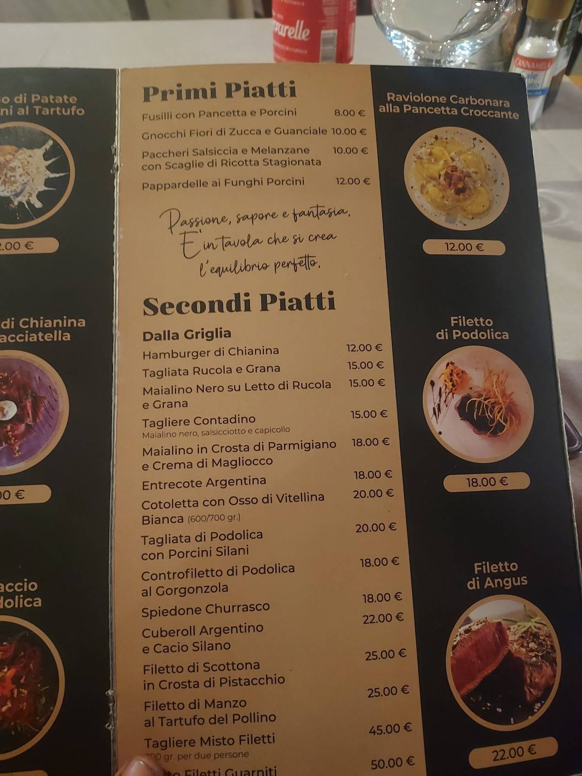 Menu di Griglieria Da Ciccino 