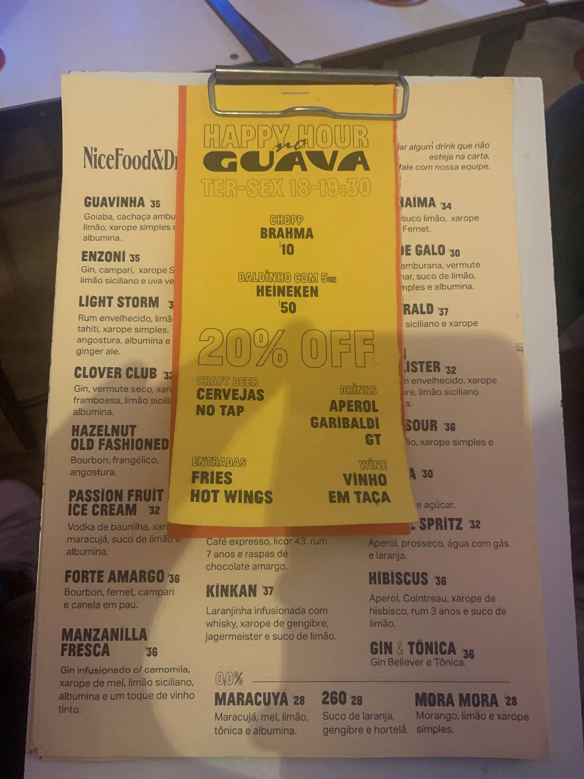 Guava - Poa cardápio