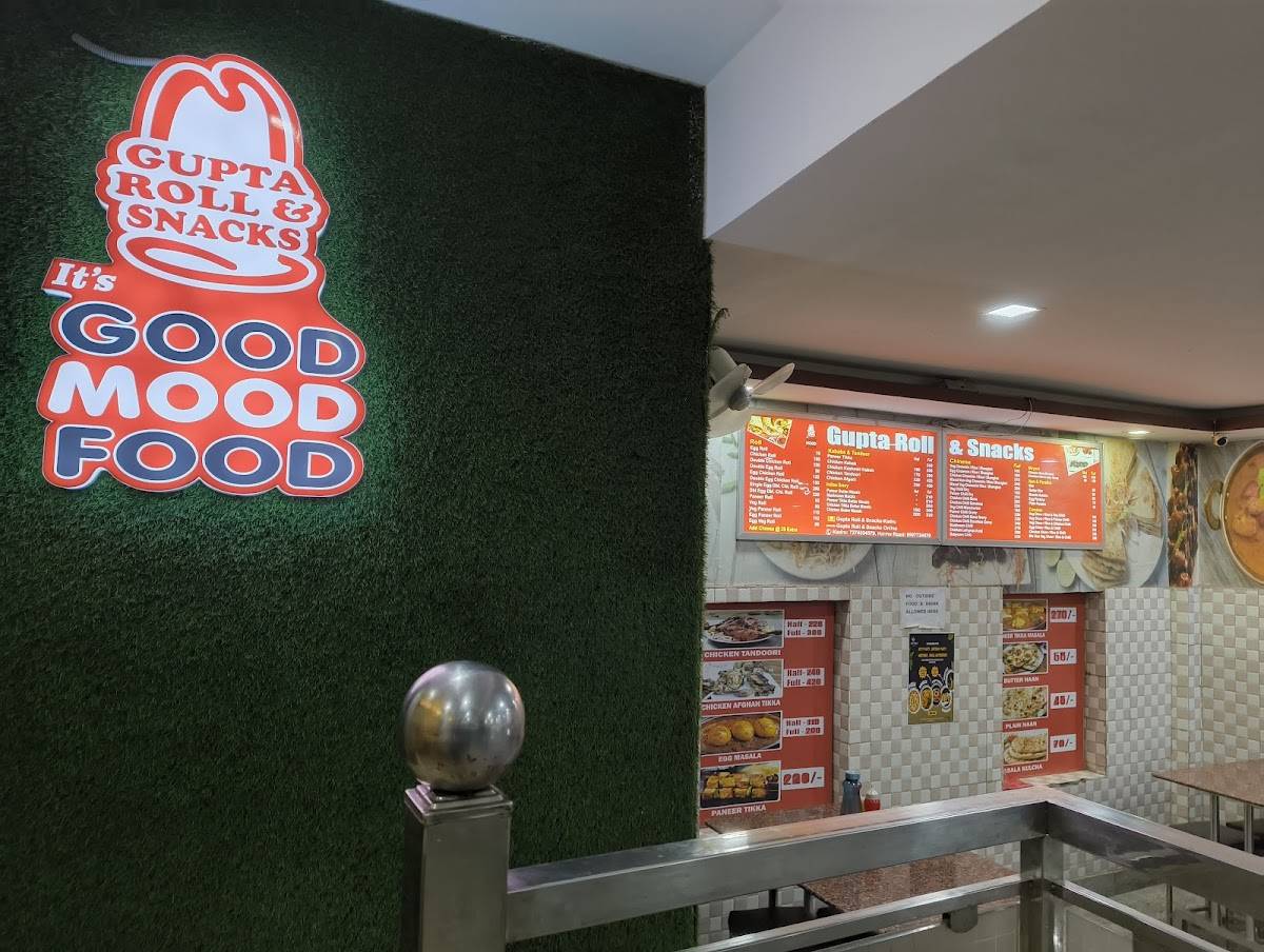 Gupta Roll and Snacks menu