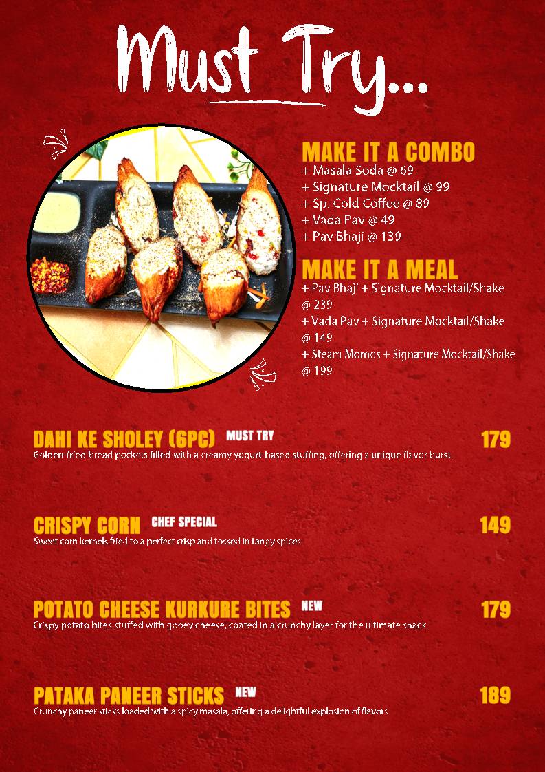 WOW PAV menu