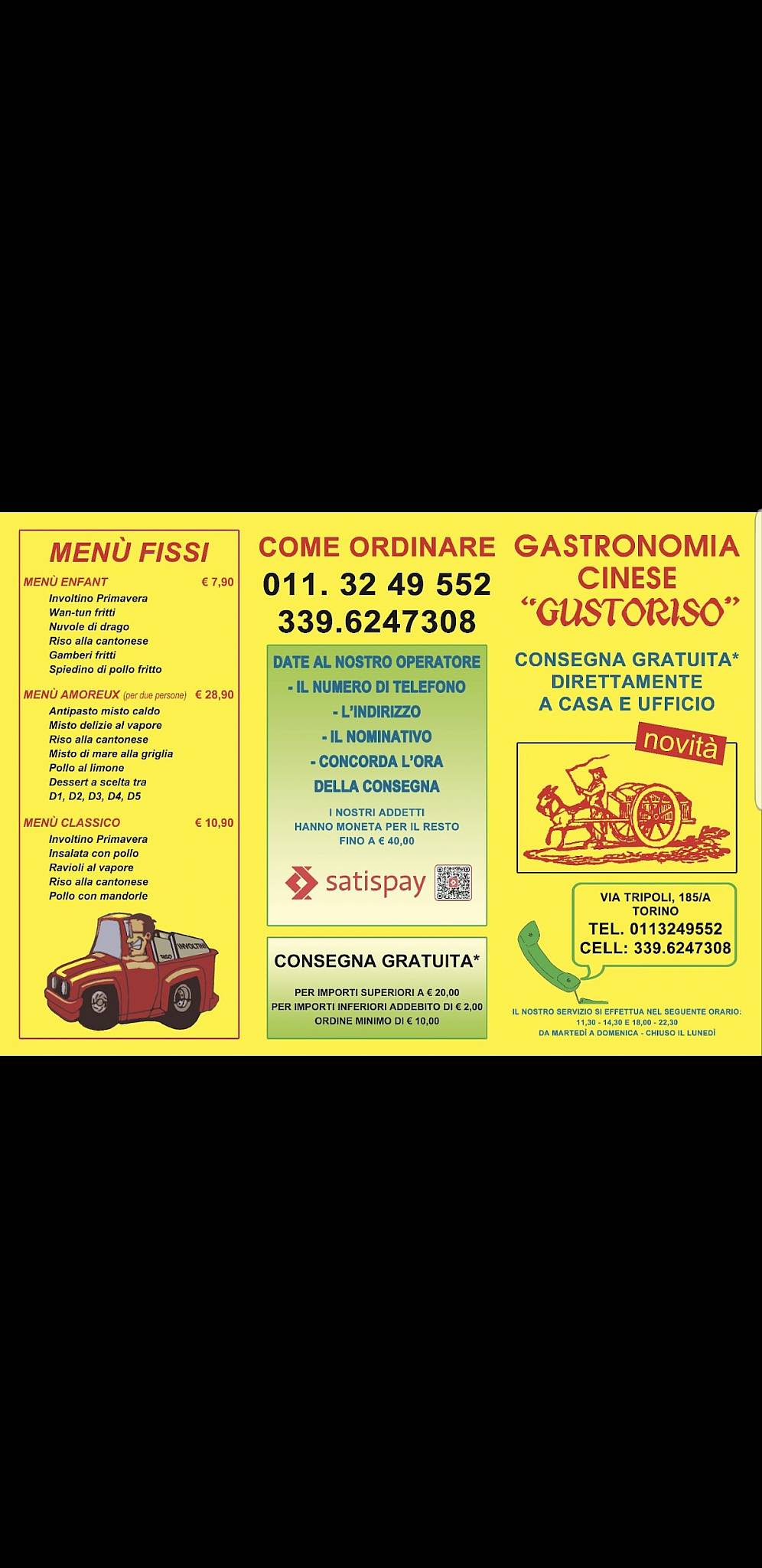 Menu di Gustoriso 