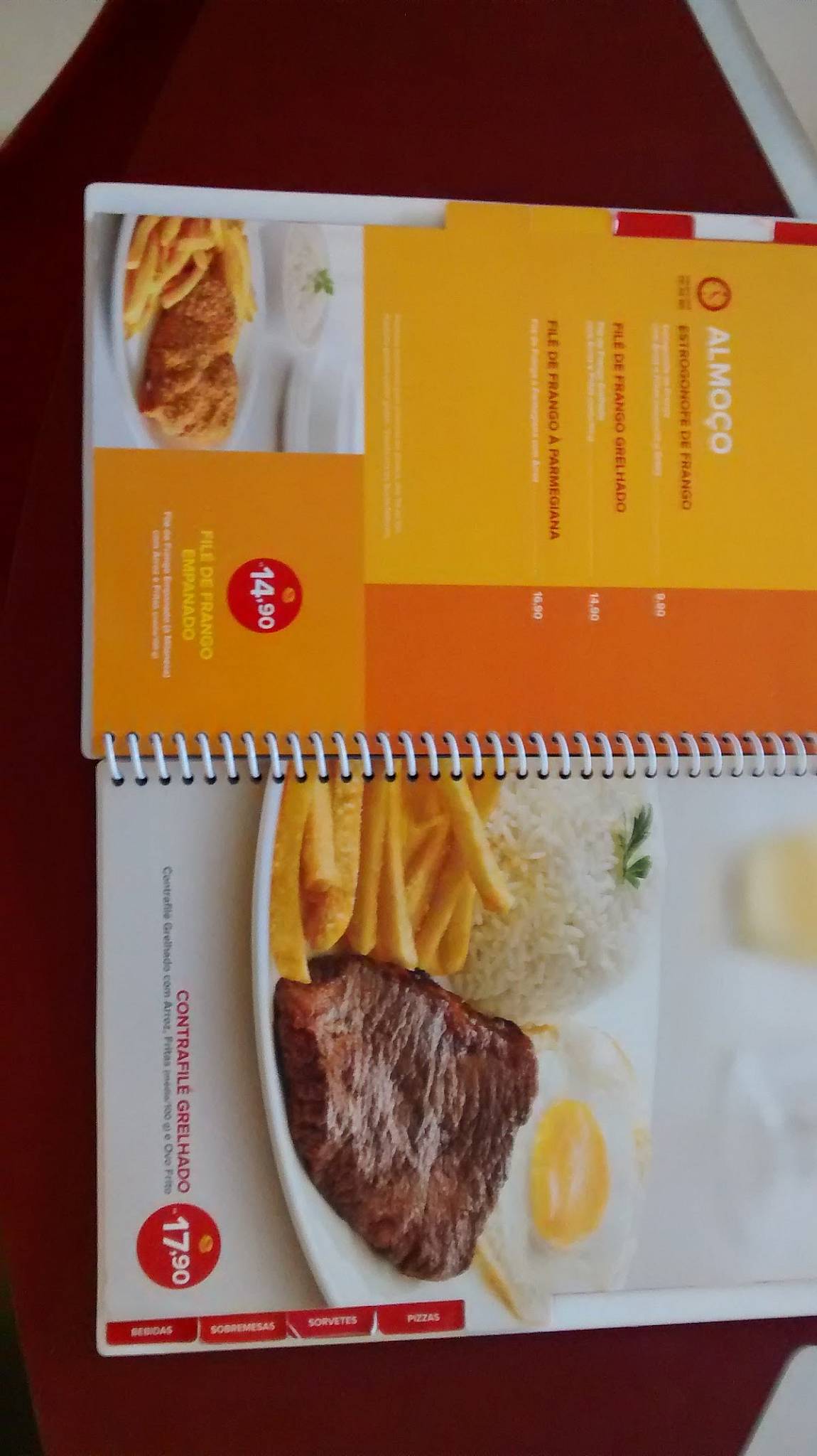 Habibs cardápio