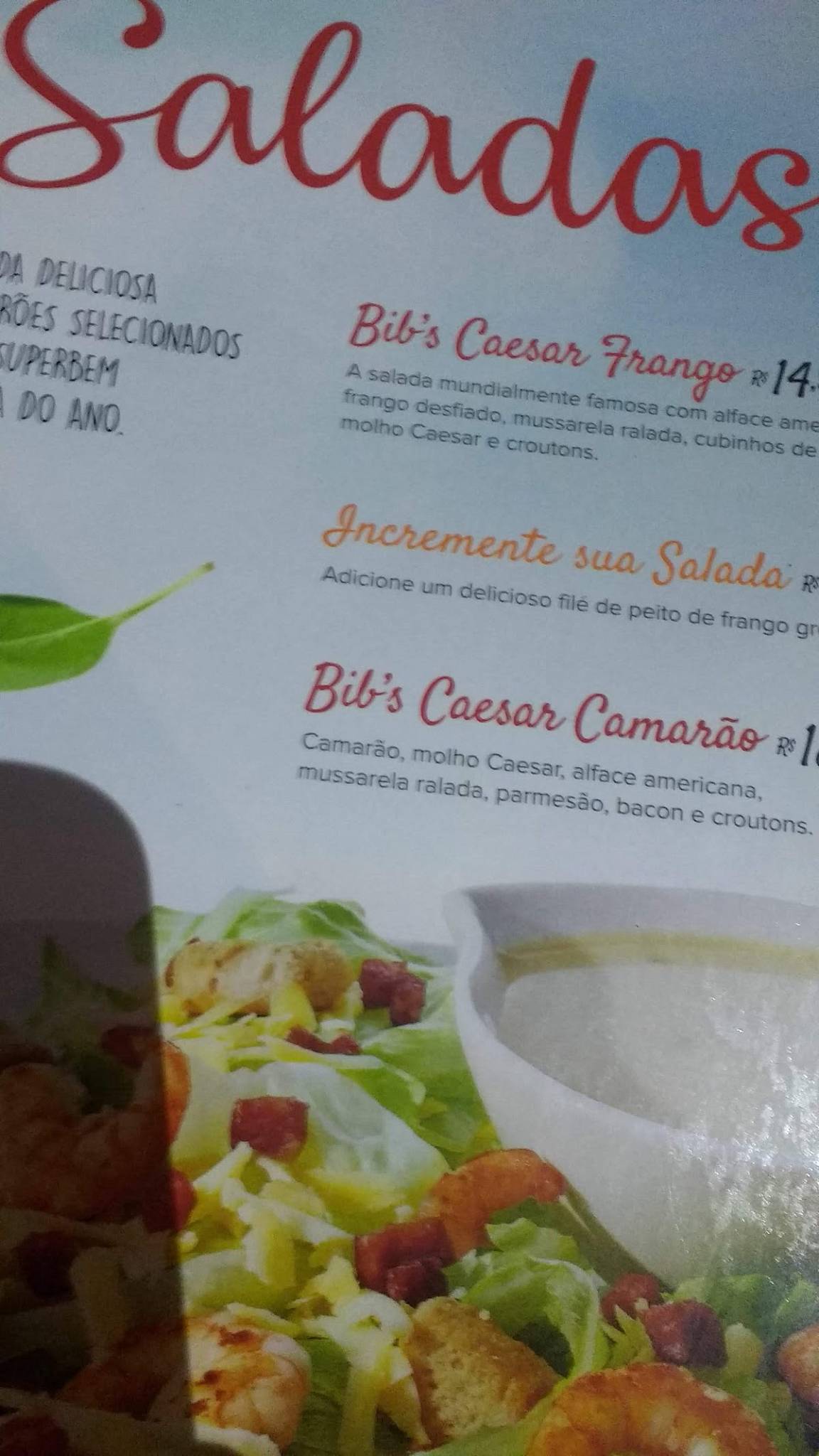 Habibs cardápio