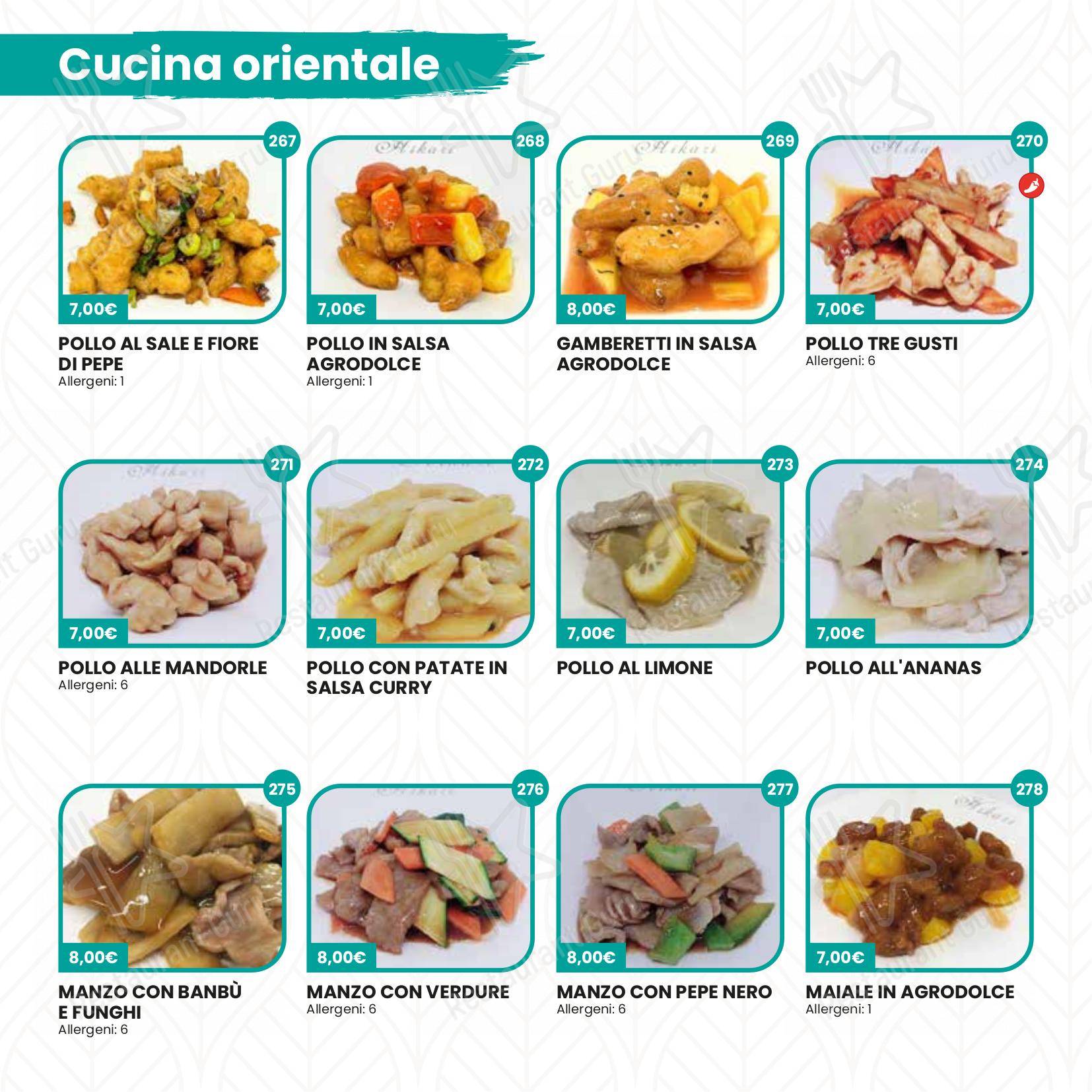 Menu di Hikari Sushi - Детское