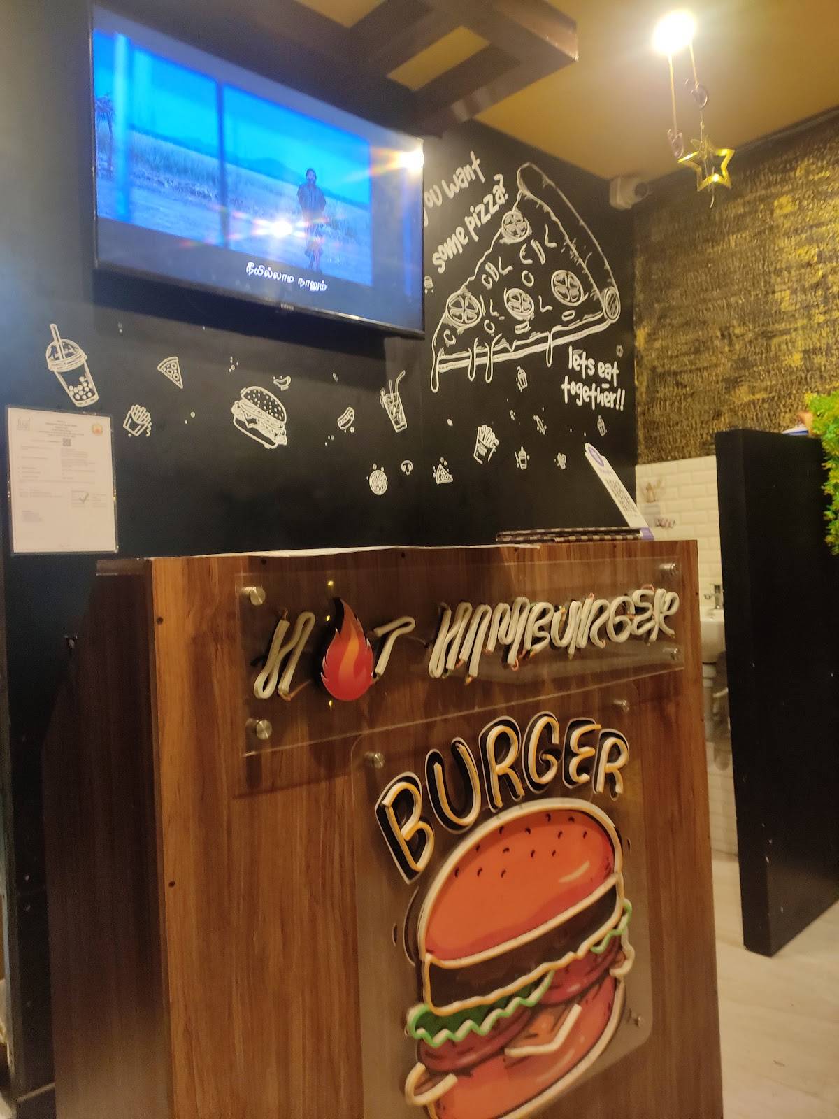 Hot Hamburger Restaurant menu