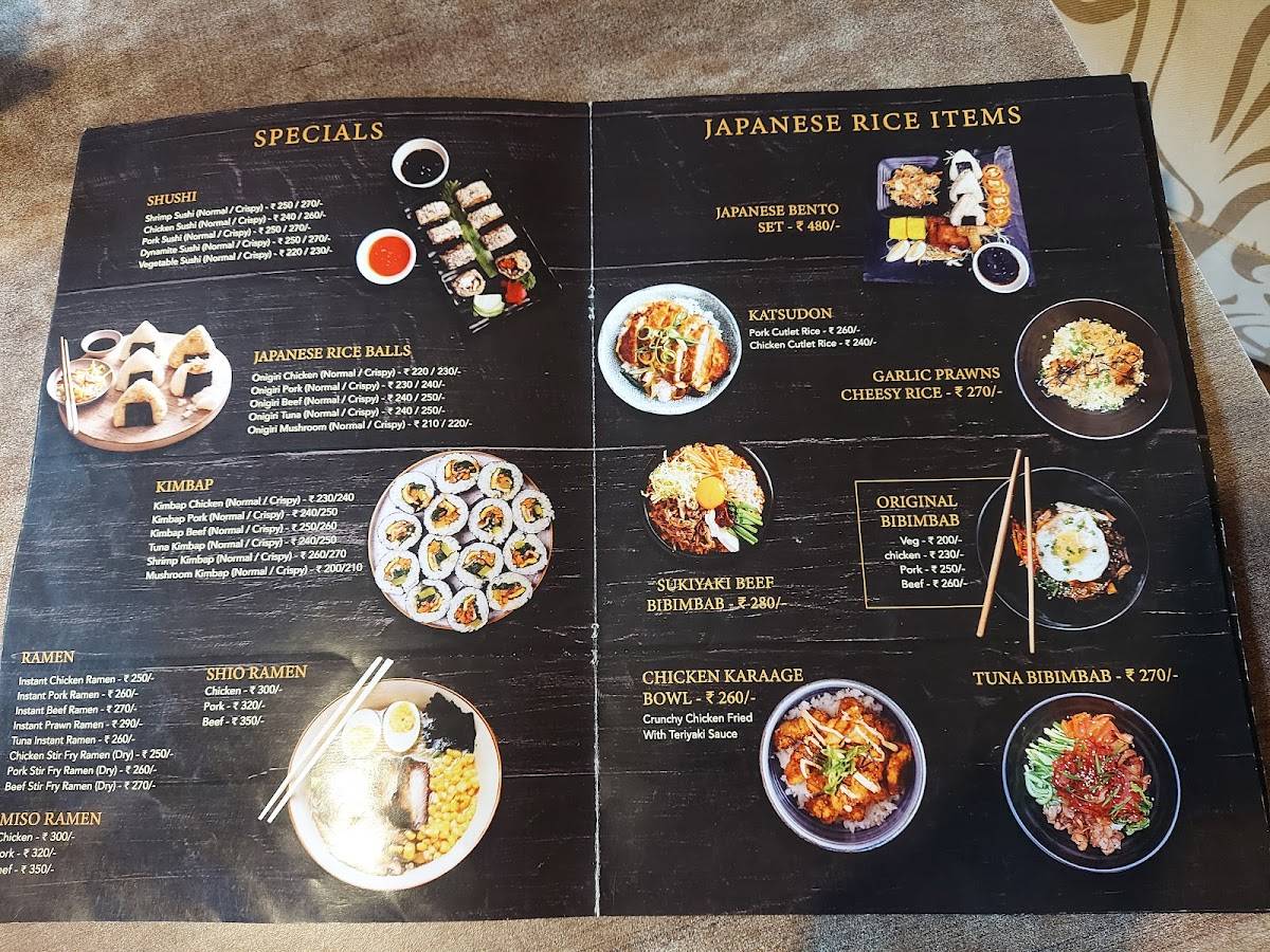 Hot Pot menu