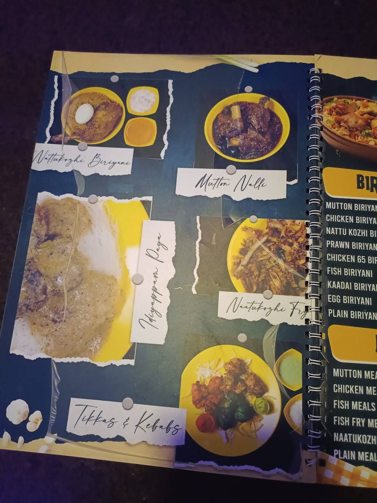 Hotel Aachees menu