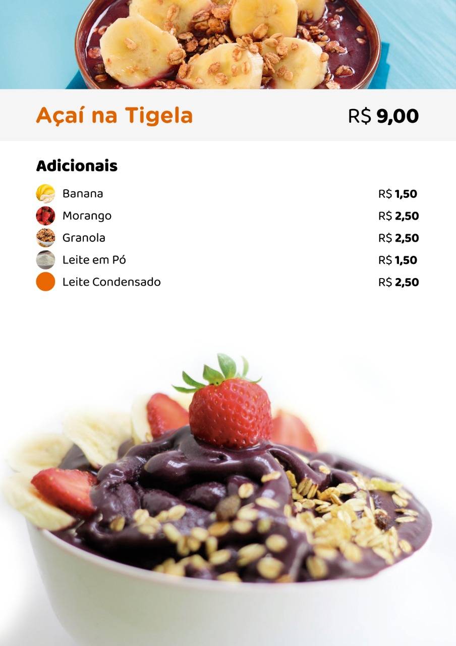 Casa do Pão cardápio