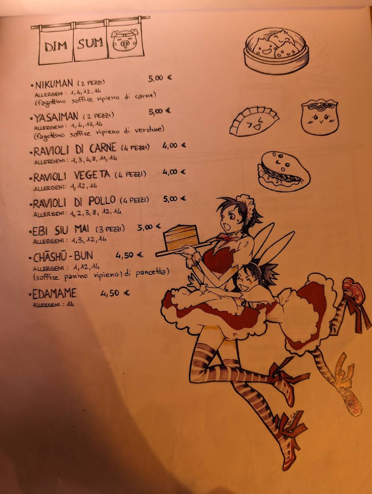 Menu di Ichiban Ramen Verona 
