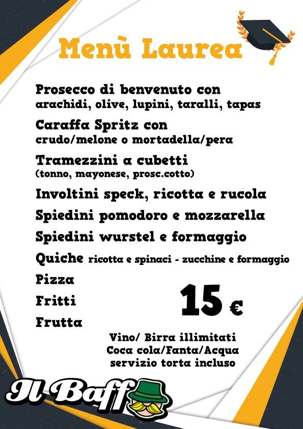 Menu di Il Baffo 