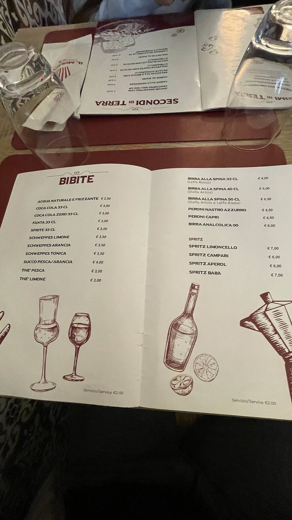 Menu di Il Miracolo 