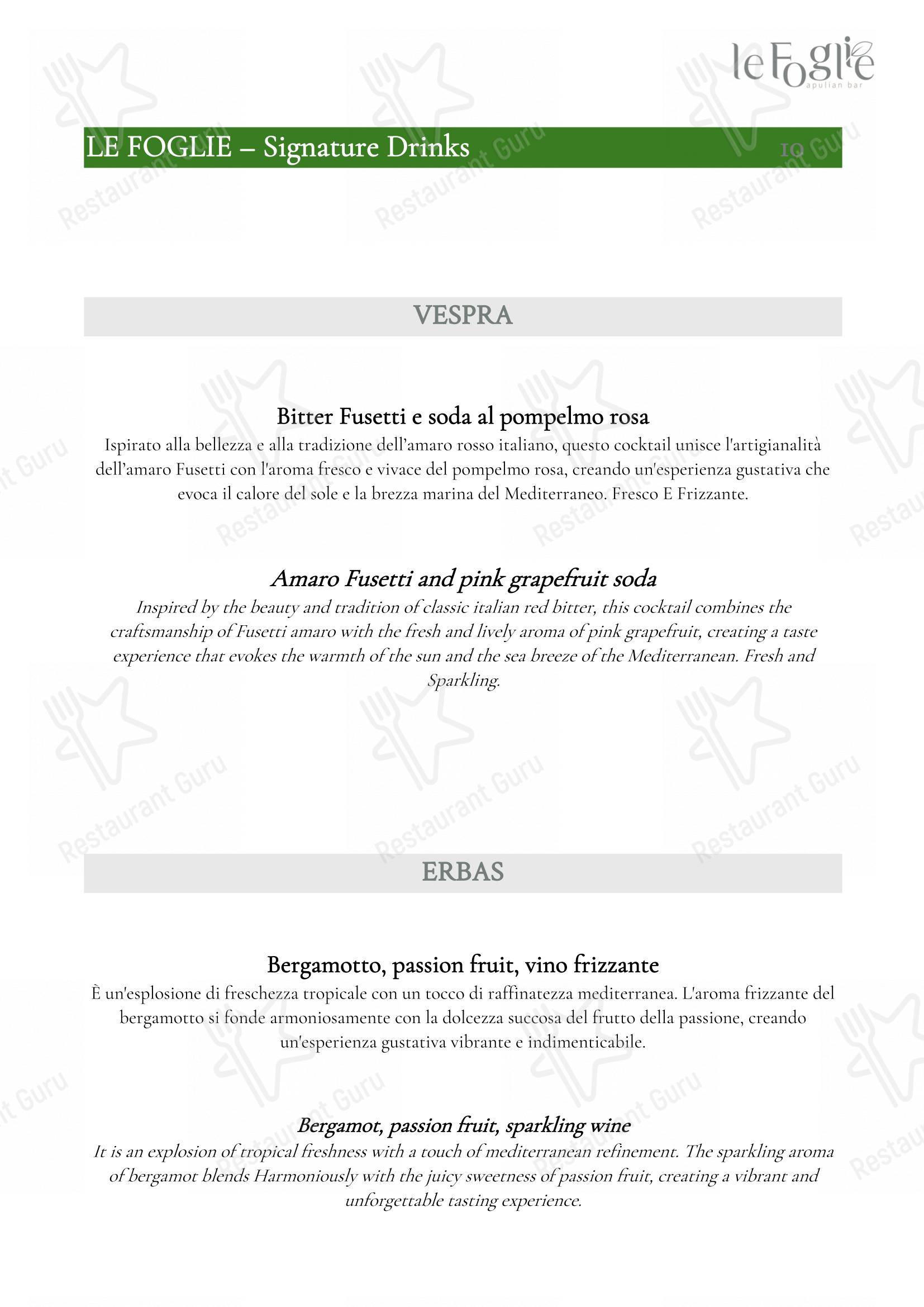 Menu per Il Tomolo - Ristorante - Borgo Mulino a Vento ristorante