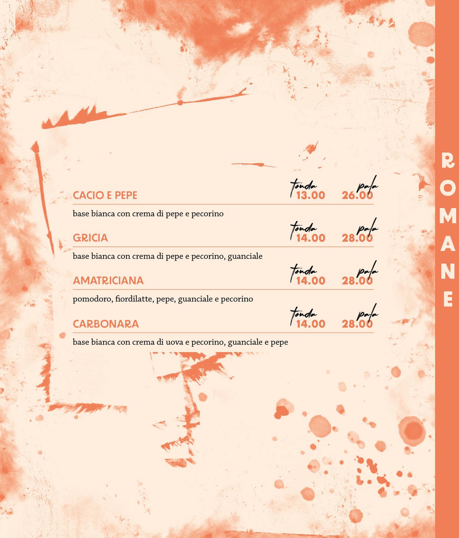 Menu di Il laboratorio della pizza 