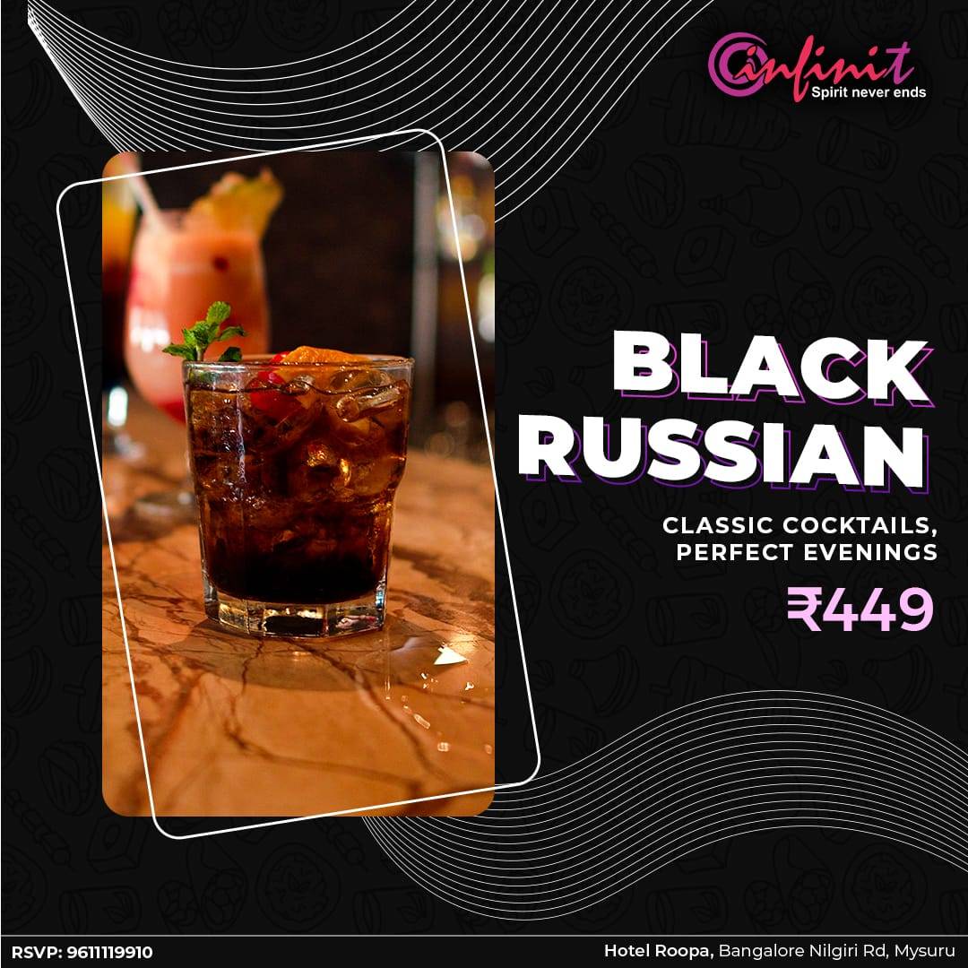 Infinit Roof Top Resto Bar menu
