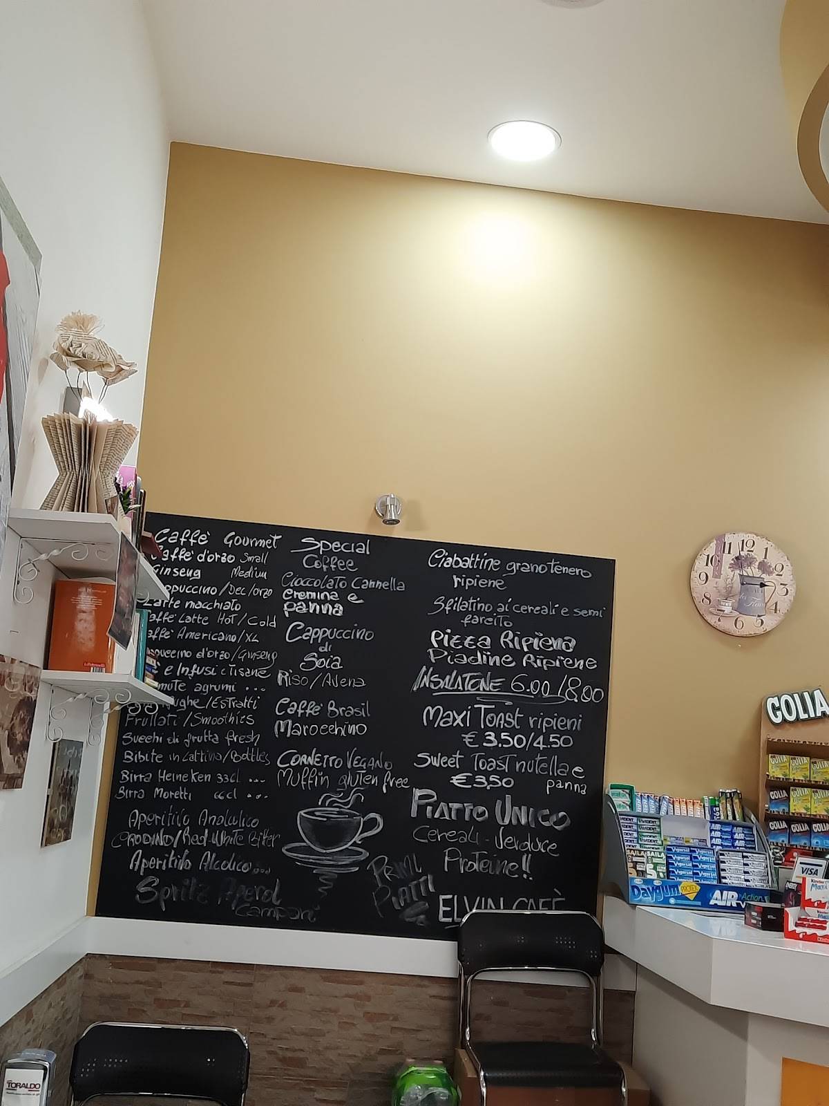 Menu di Insalate Elvin Cafe' Toast 