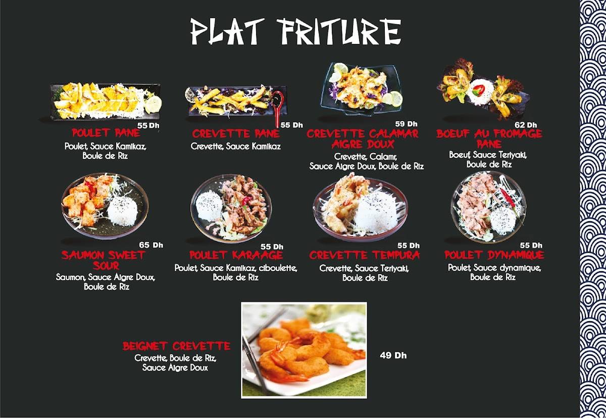 Menu de Japonezà Sushis-Thaï & Woks