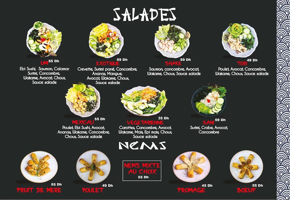 Menu de Japonezà Sushis-Thaï & Woks