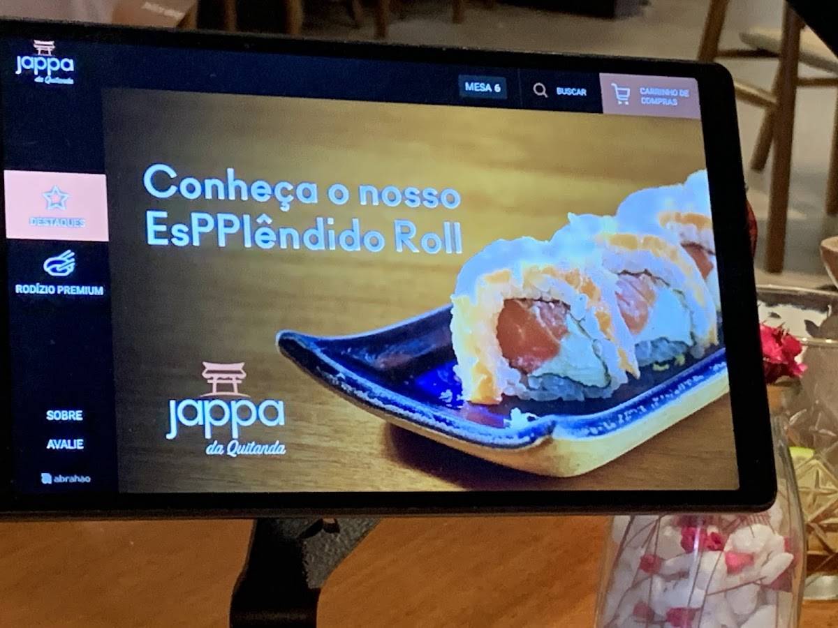 Jappa da Quitanda - Barra Shopping cardápio
