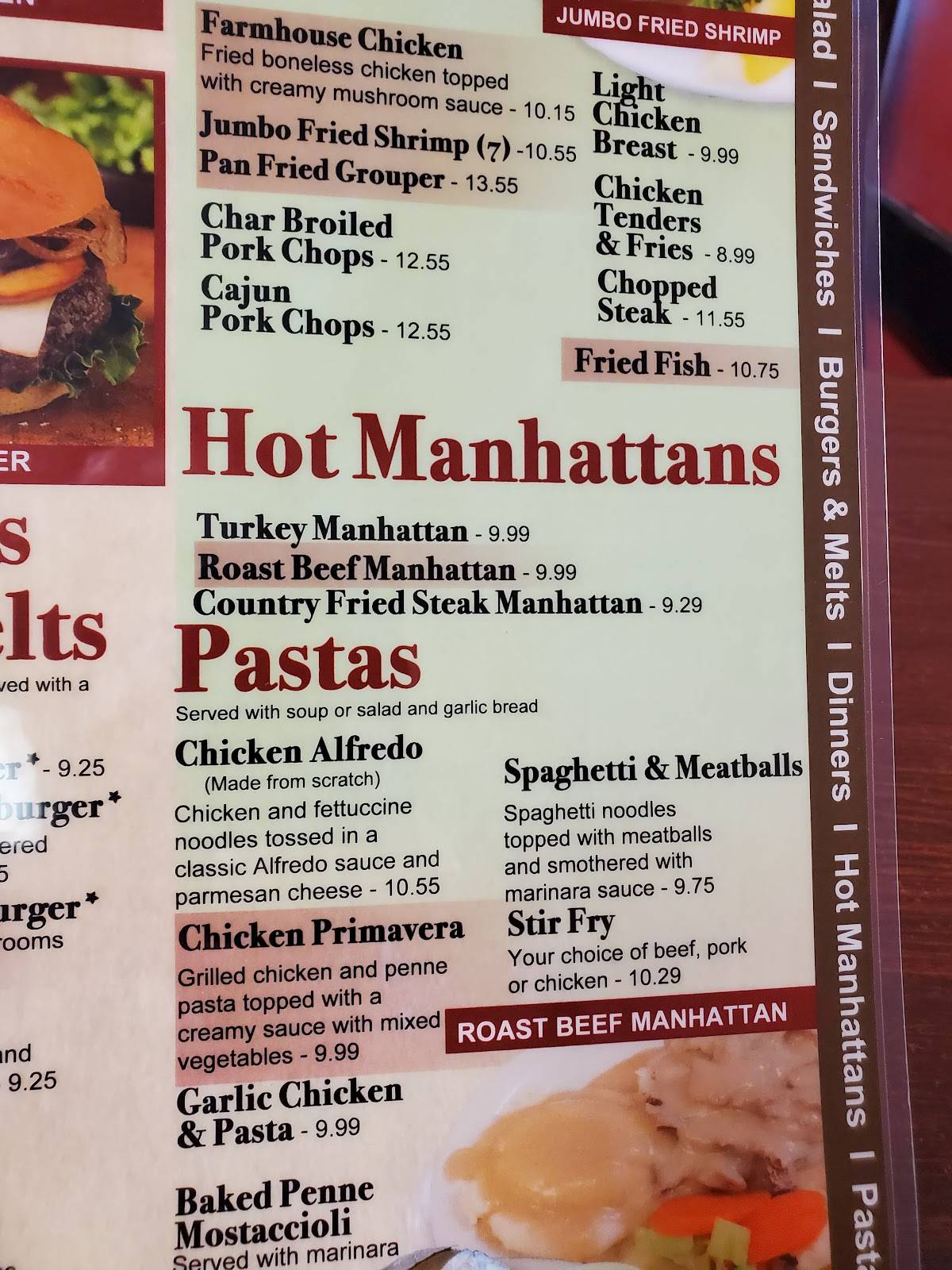 Menu at Joanna's Family Restaurant, Fort Wayne, Leo Rd