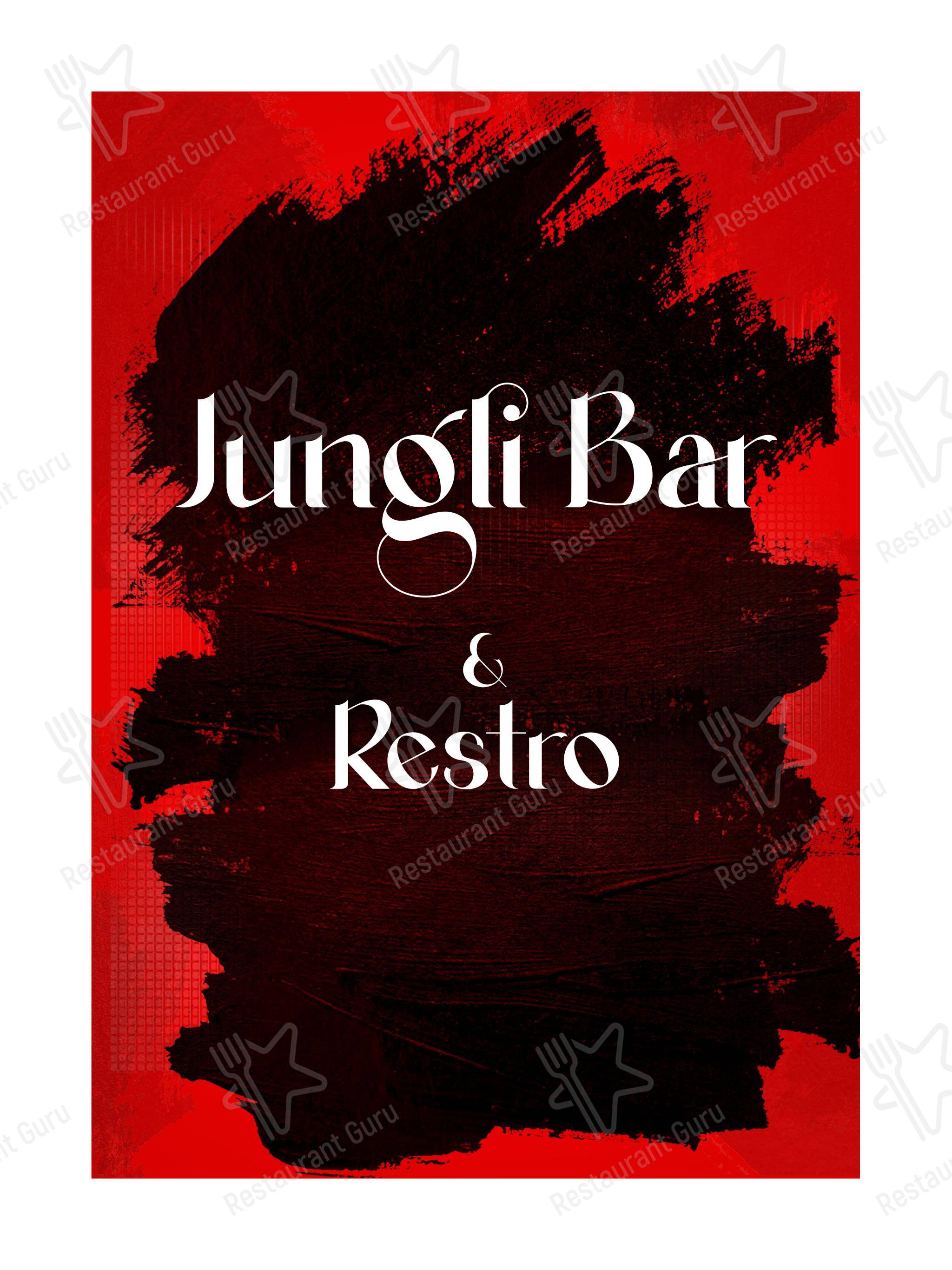 Menu for Jungli Restaurant in Ranchi