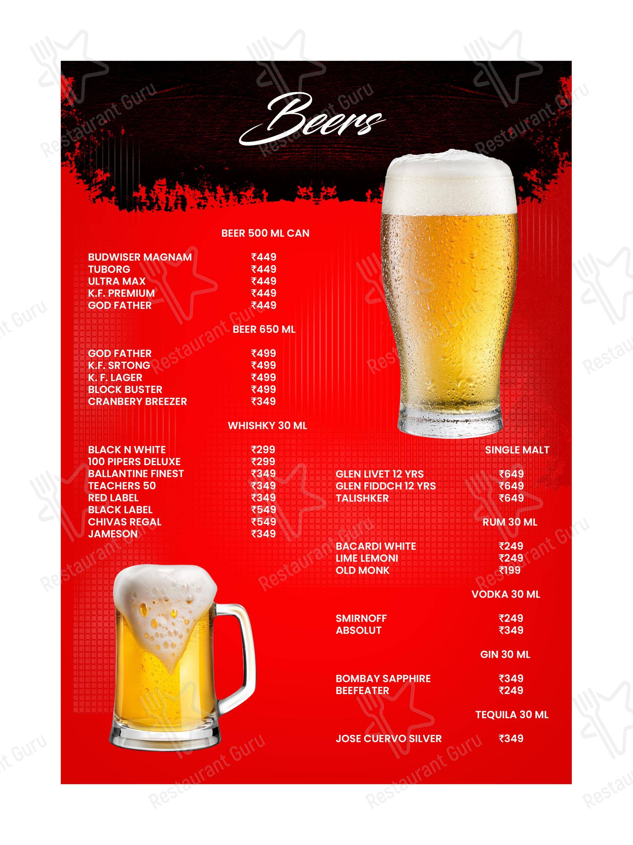 Menu for Jungli Restaurant in Ranchi