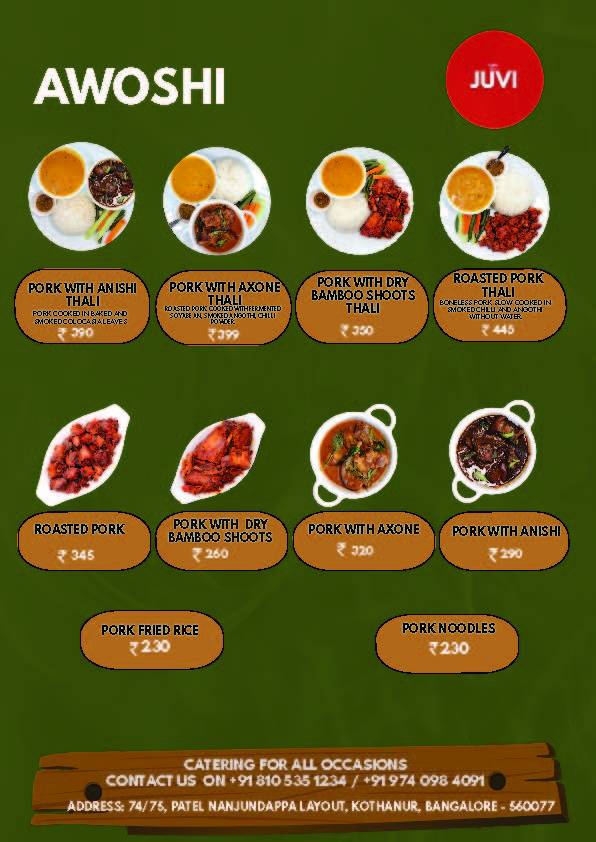 Juvi Restaurant menu