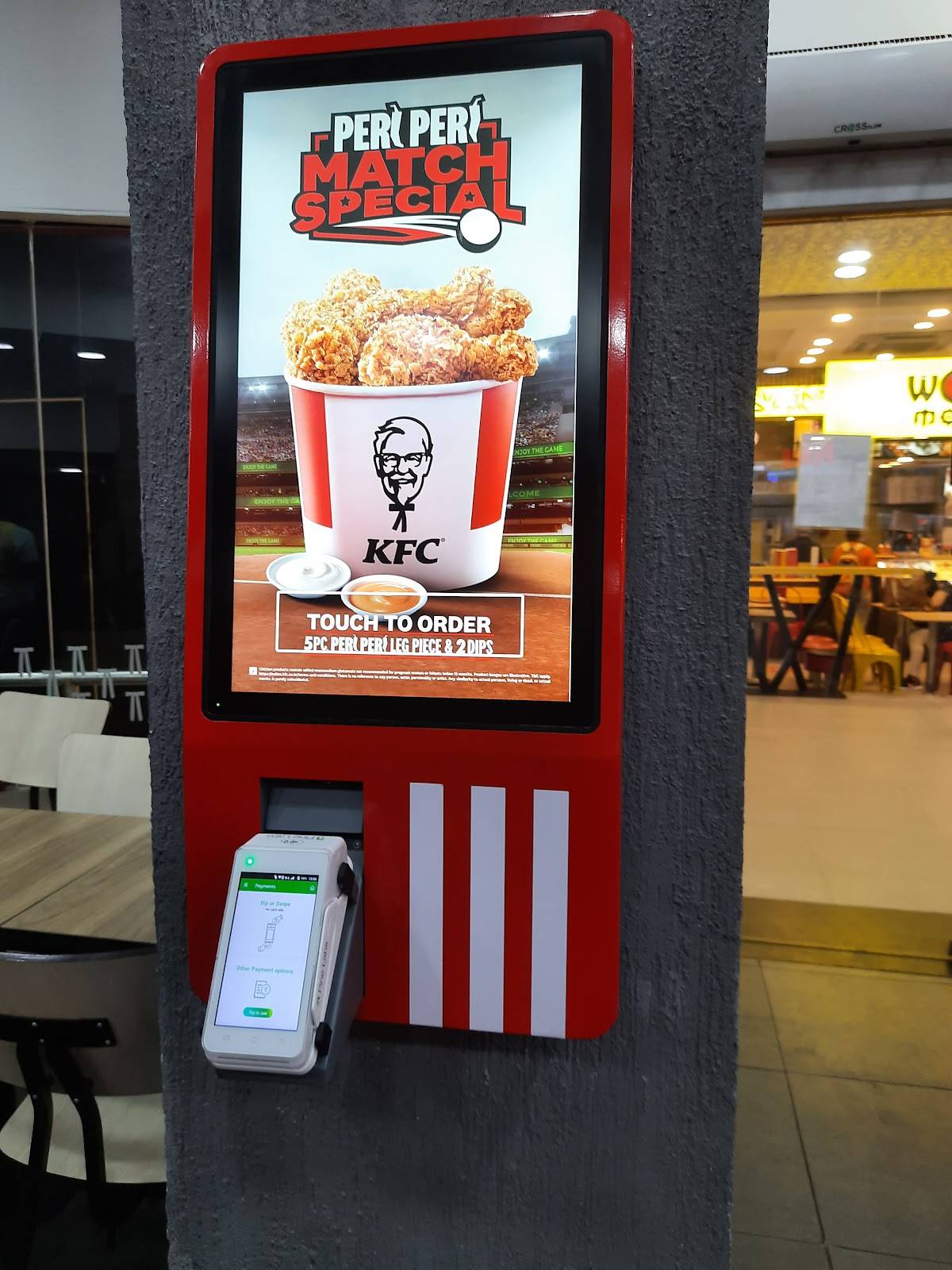 KFC menu