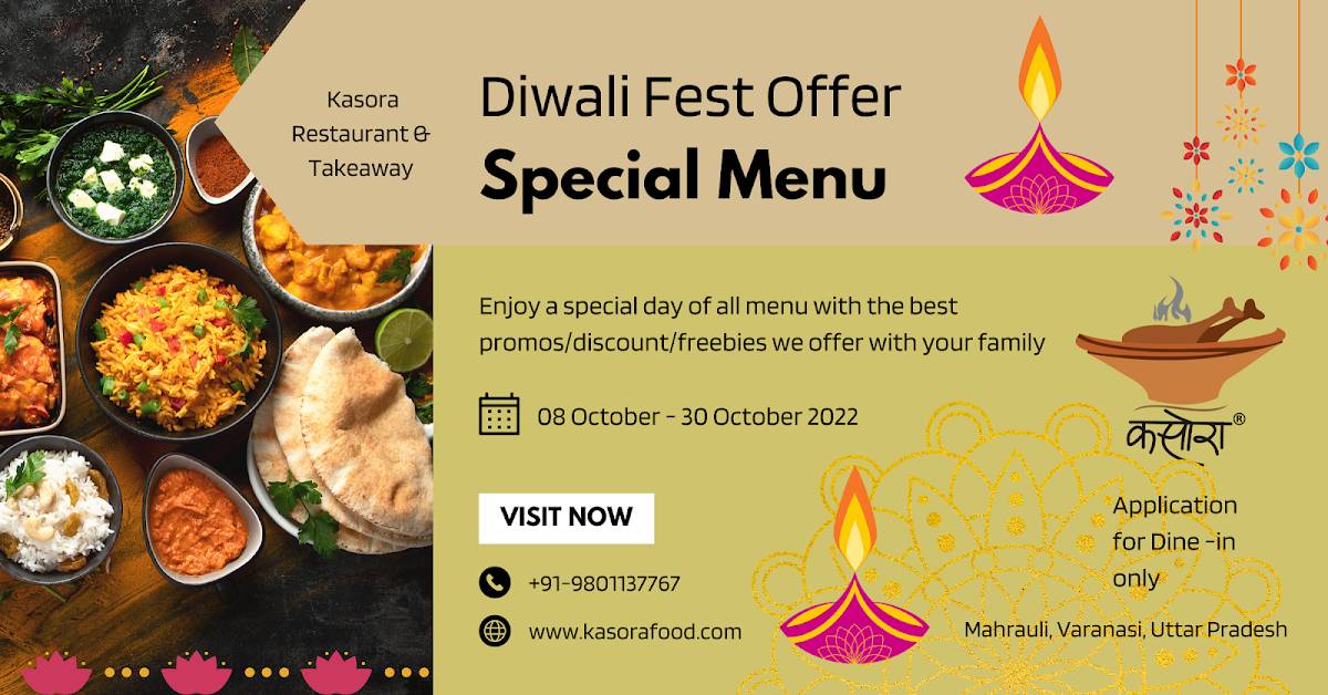 Kasora Food Services menu