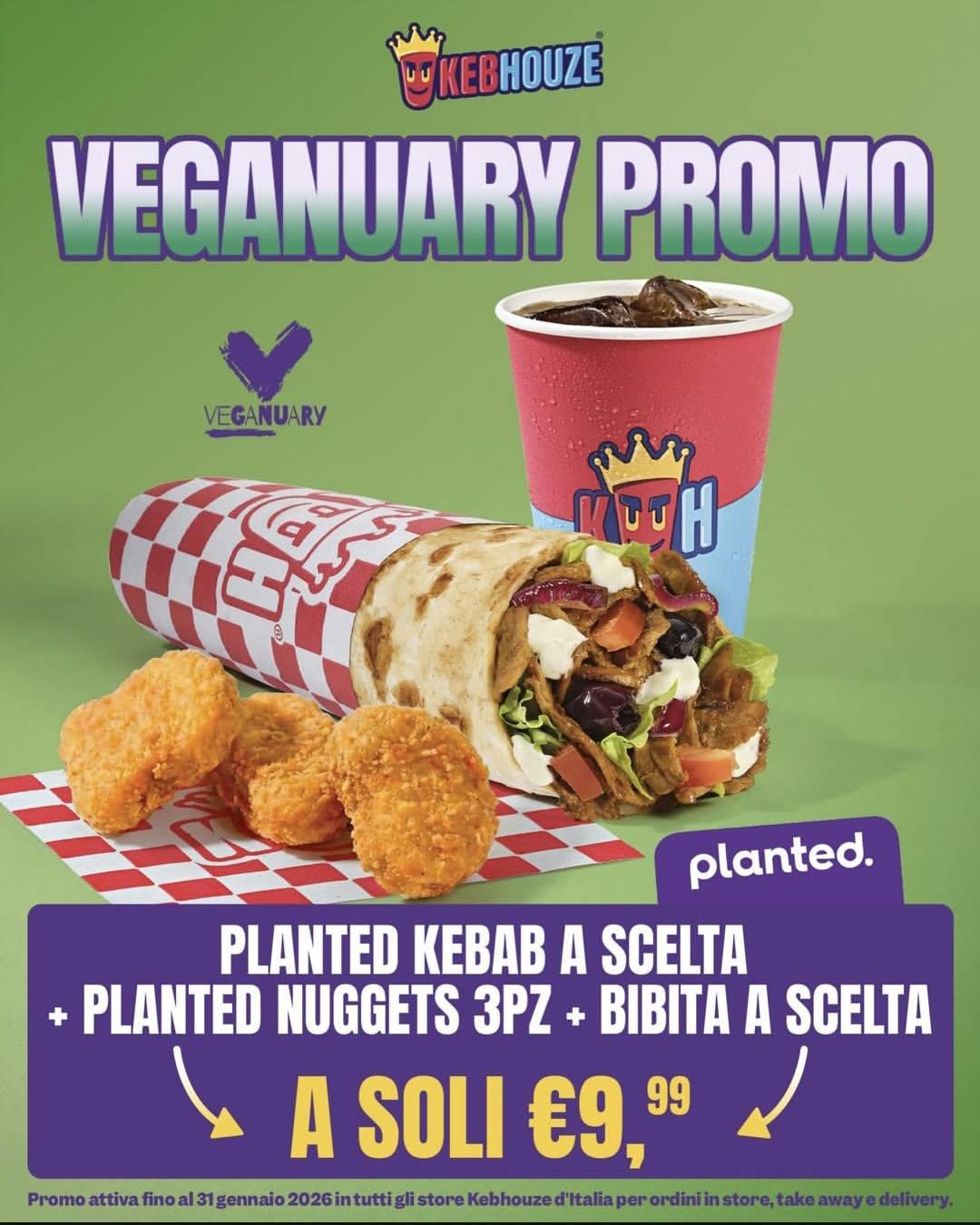 Menu de Kebhouze - Via Po