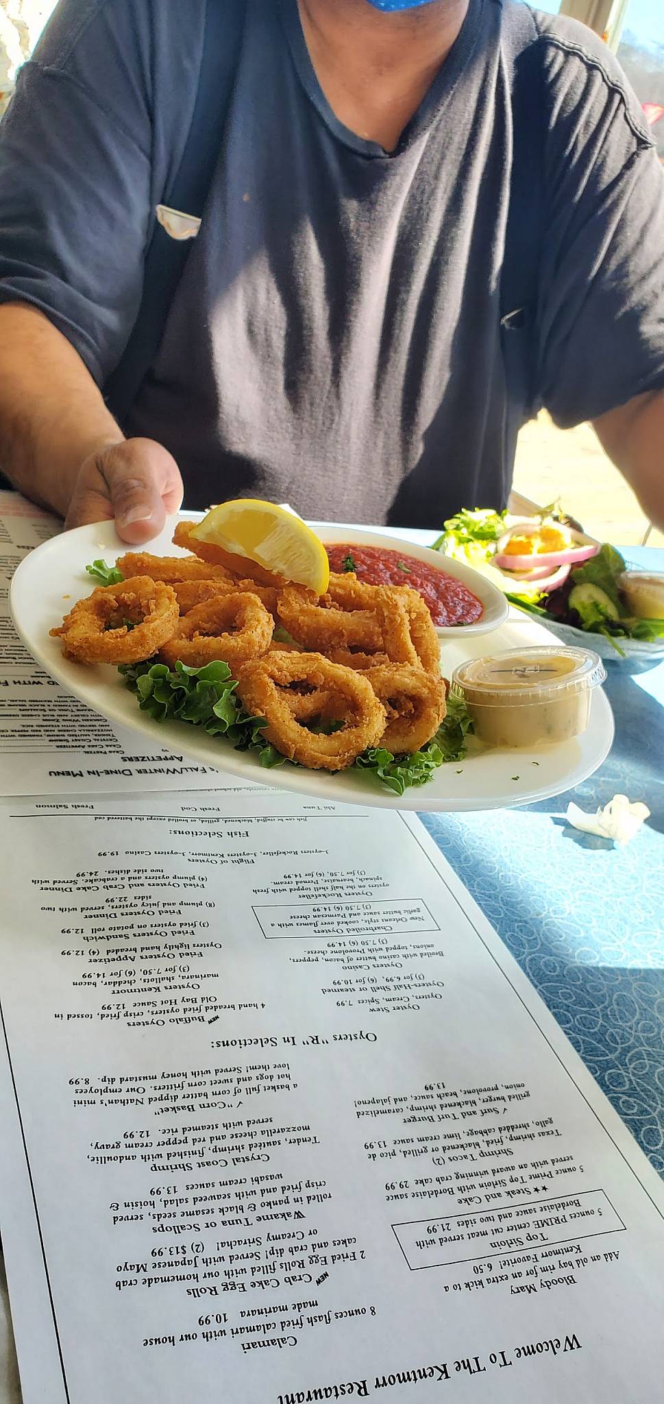 Menu at The Kentmorr Beach Bar & Grill, Stevensville