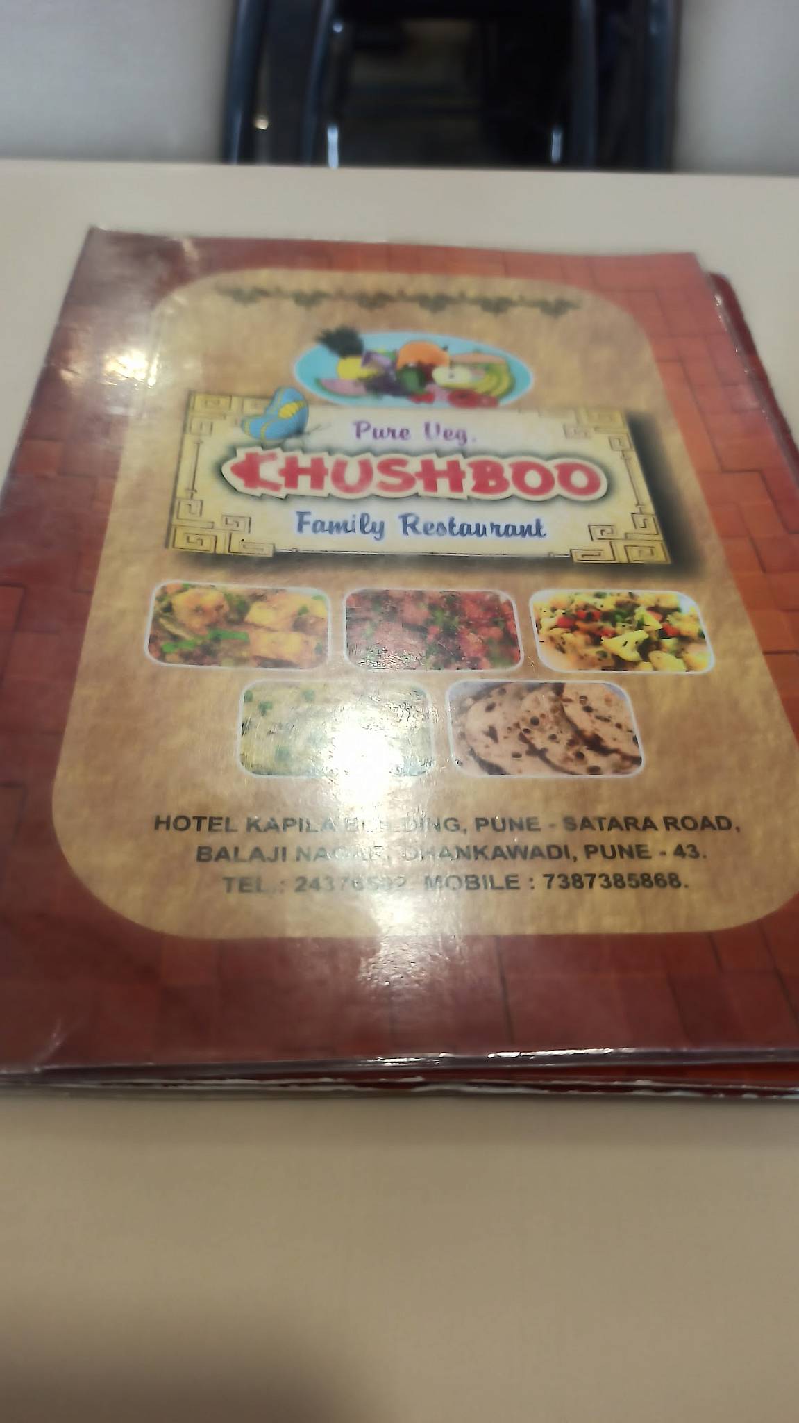 Khushboo Pure Veg - Dhankawadi menu