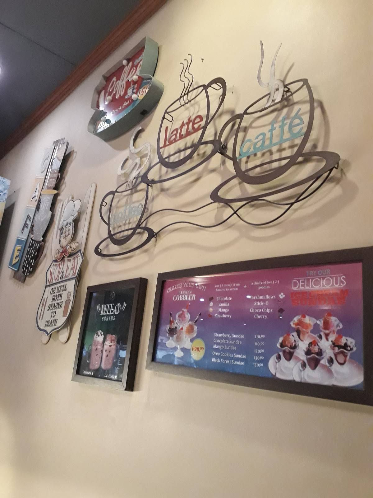 Menu at King Bean Cafe, Catbalogan City