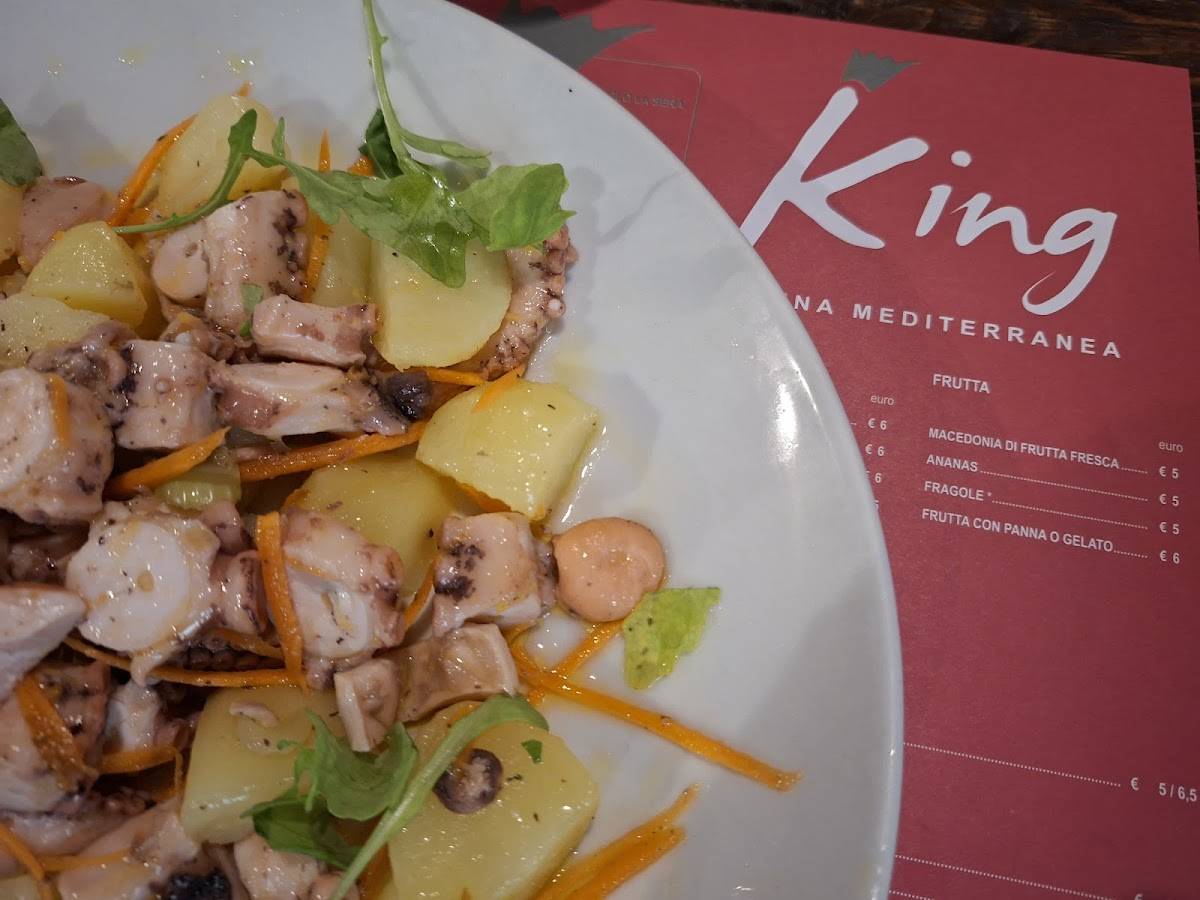 Menu di King 