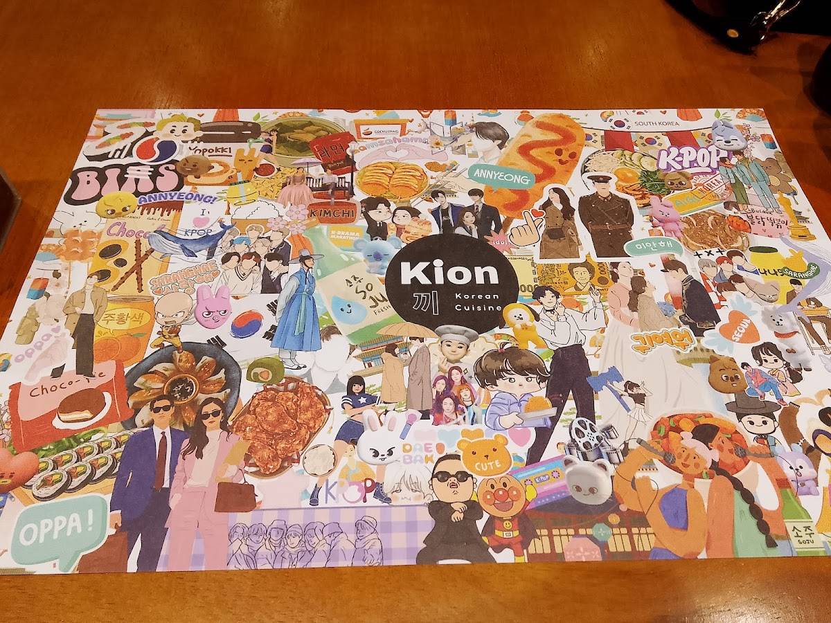 Kion Korean Cuisine cardápio