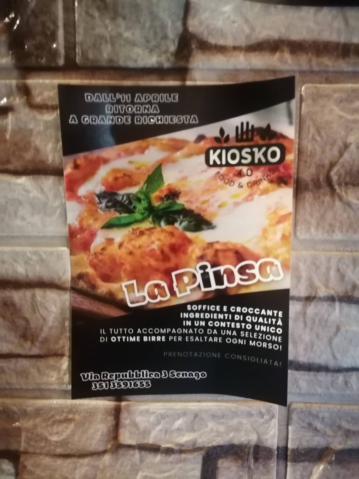 Menu di Kiosko 4.0 