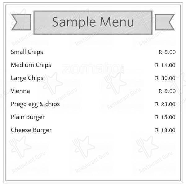 Menu de Koffiehuis Fast Food