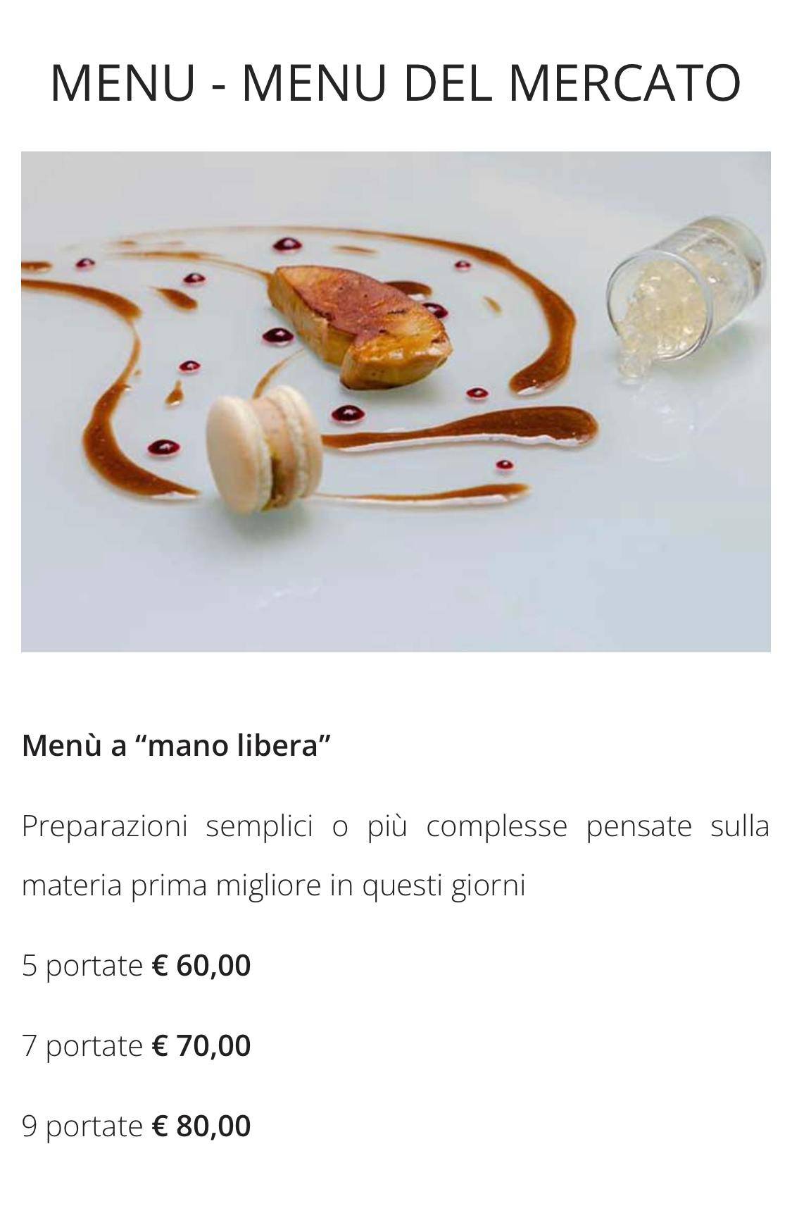 Menu di Koiné Restaurant 