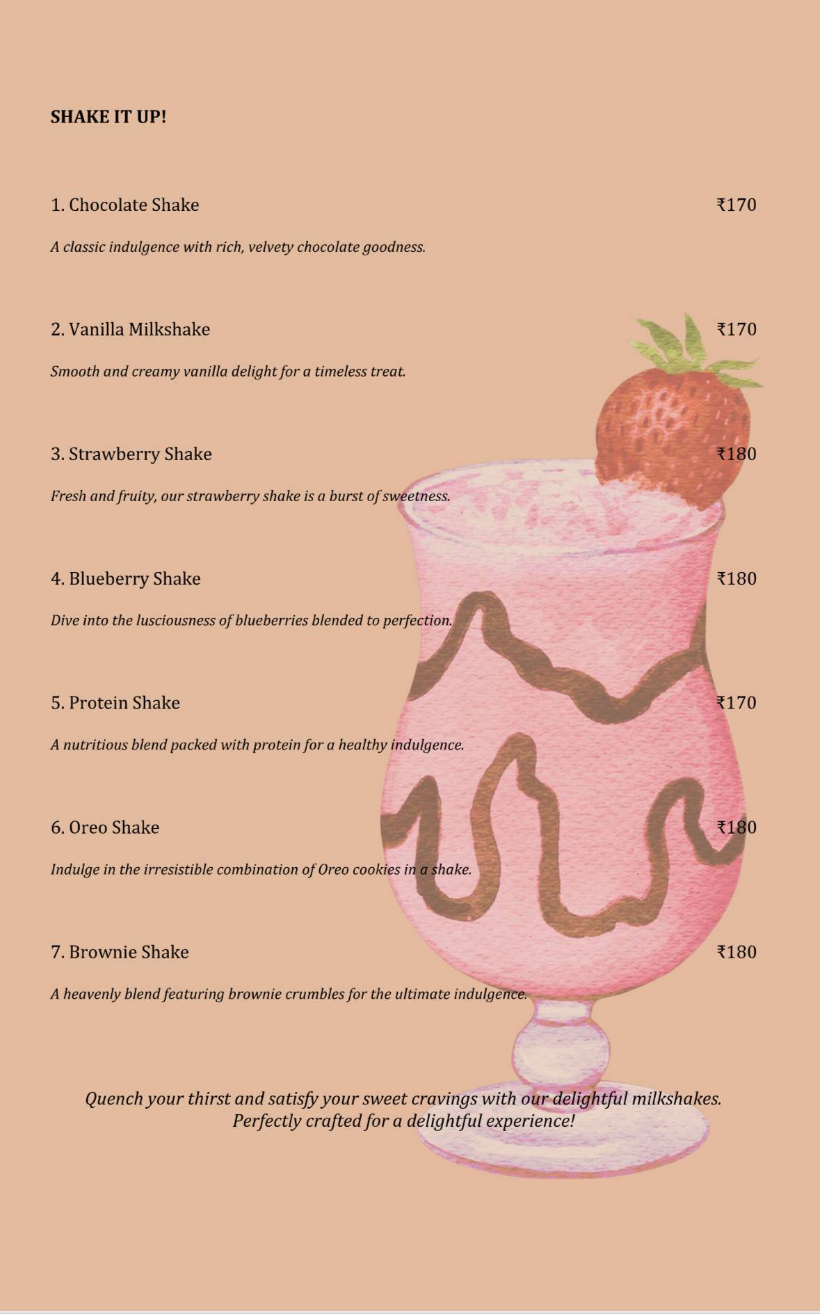 Elgin Roastery menu