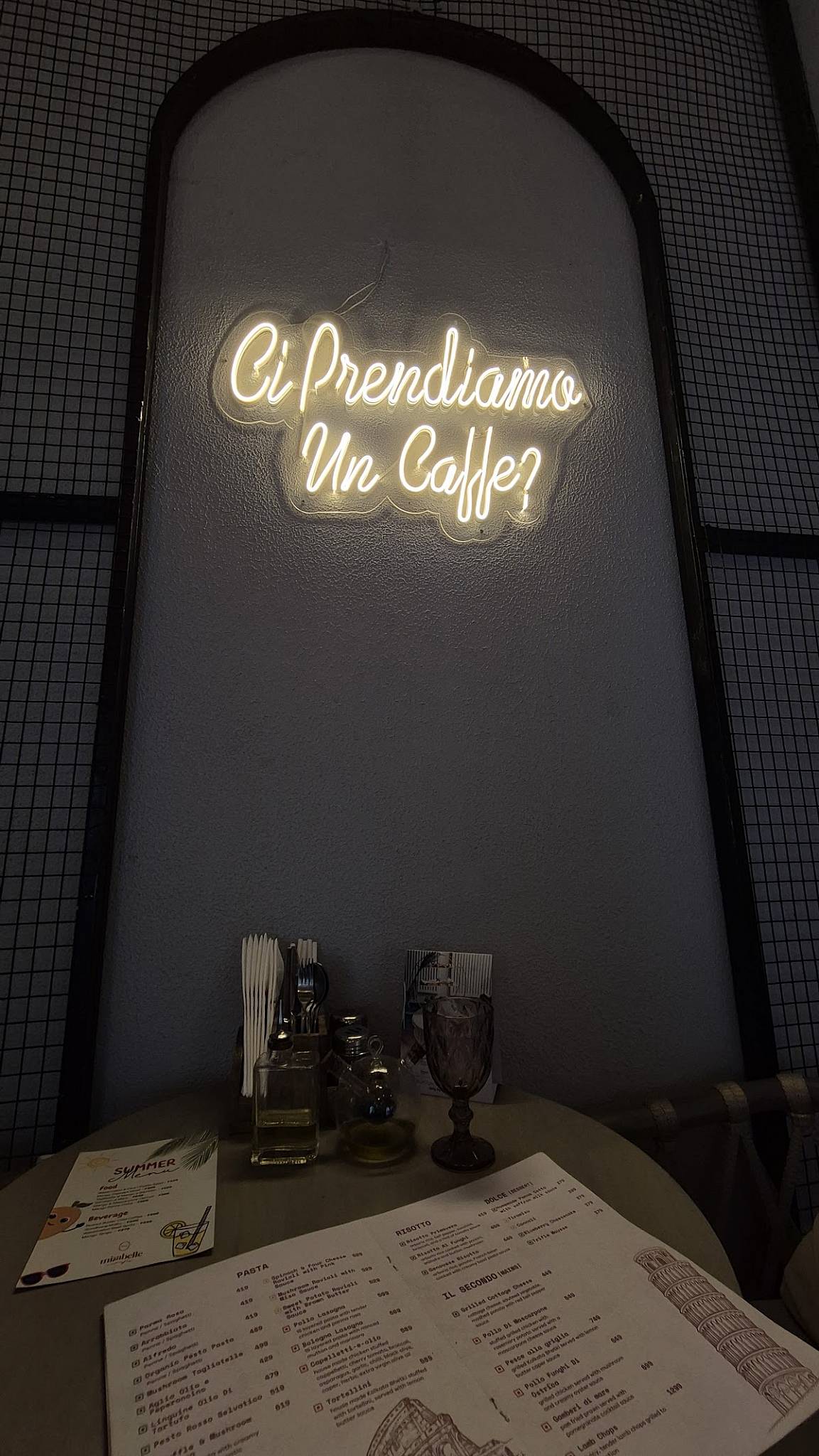 Mirabelle menu