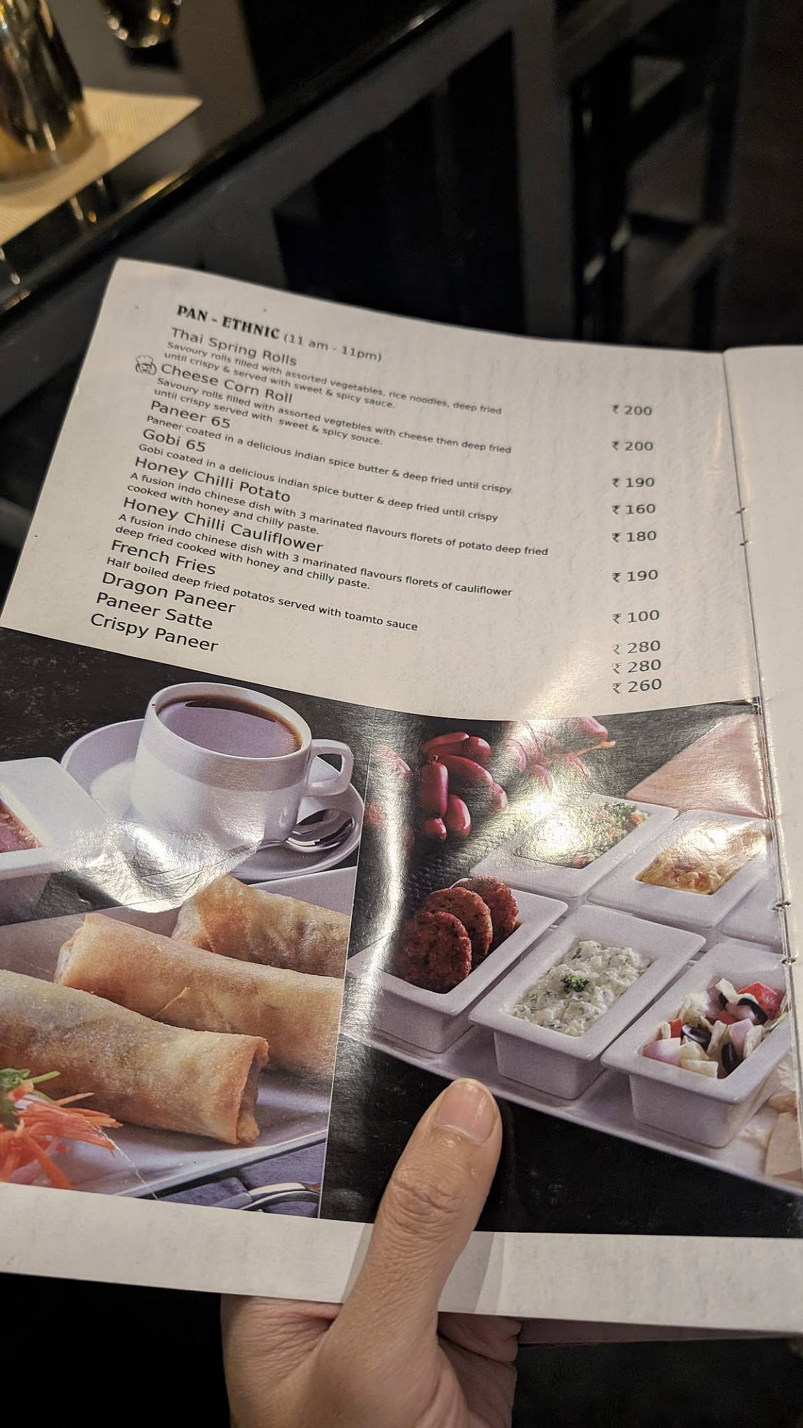 Veg Mantra Restaurant menu
