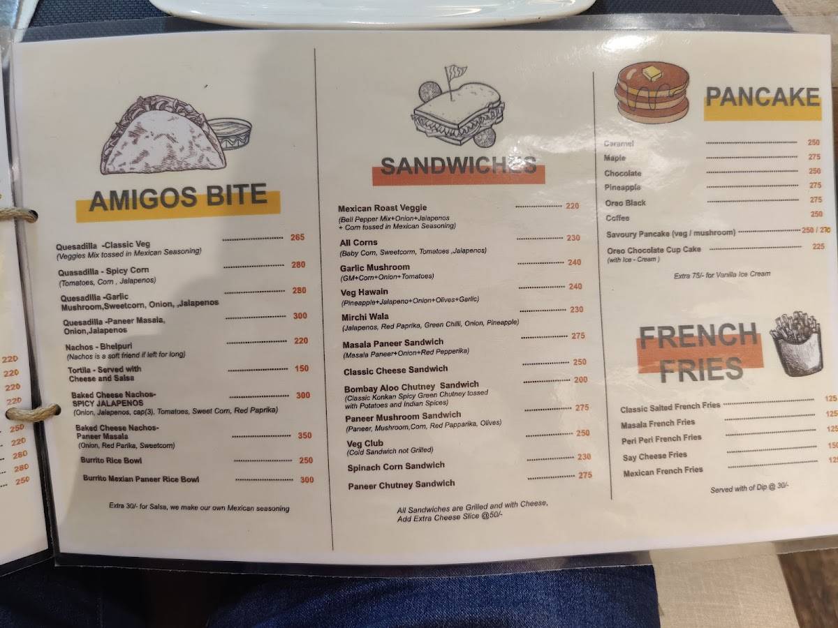 Kunba Café (Rajasthani, Biryani & Indian Delights) menu