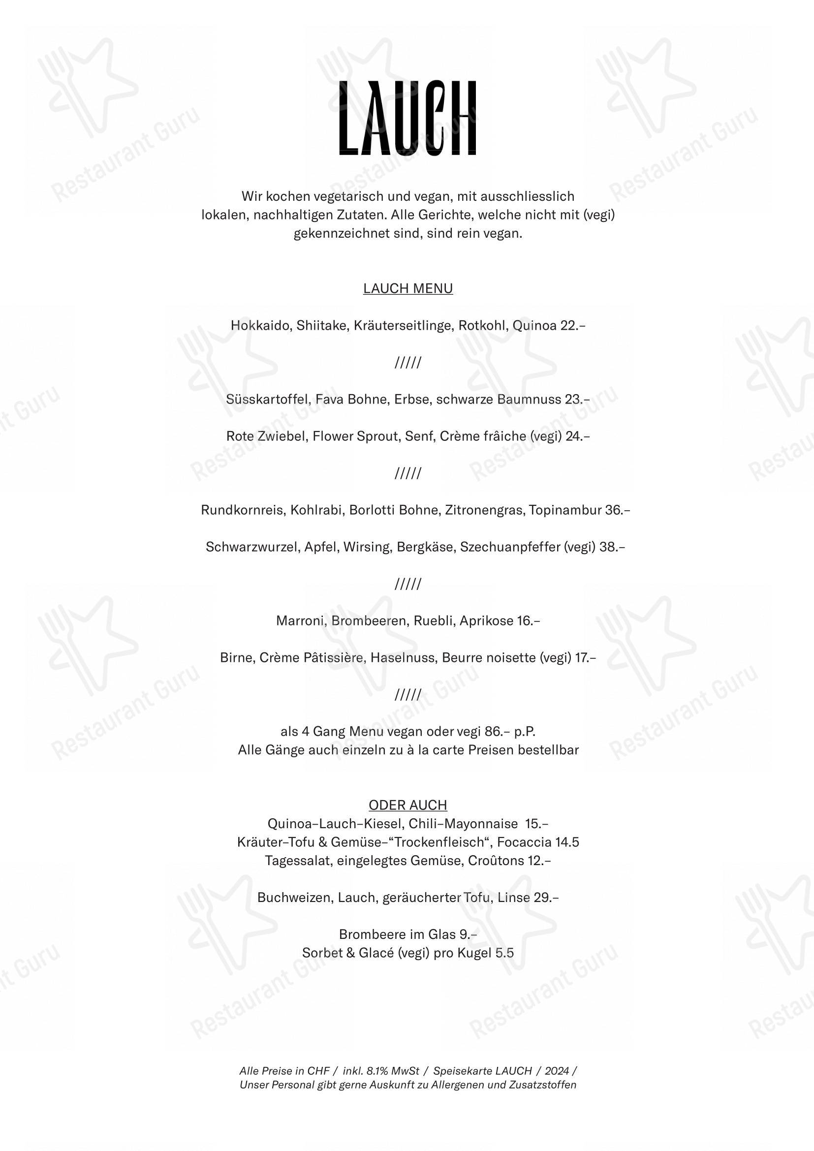 Menu di LAUCH - 菜单
