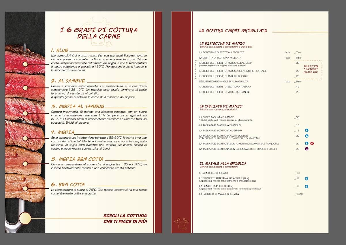 Menu di L'AllegraScottona 
