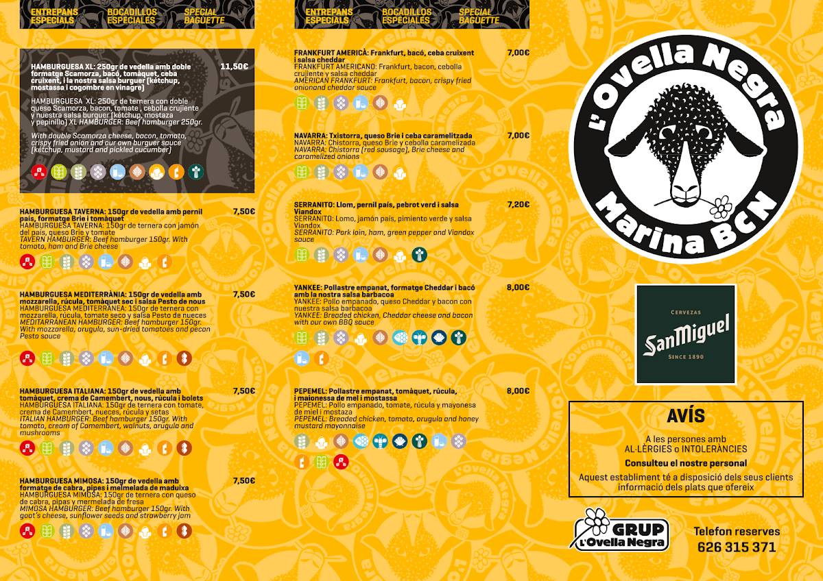 carta-del-pub-y-bar-l-ovella-negra-marina-barcelona