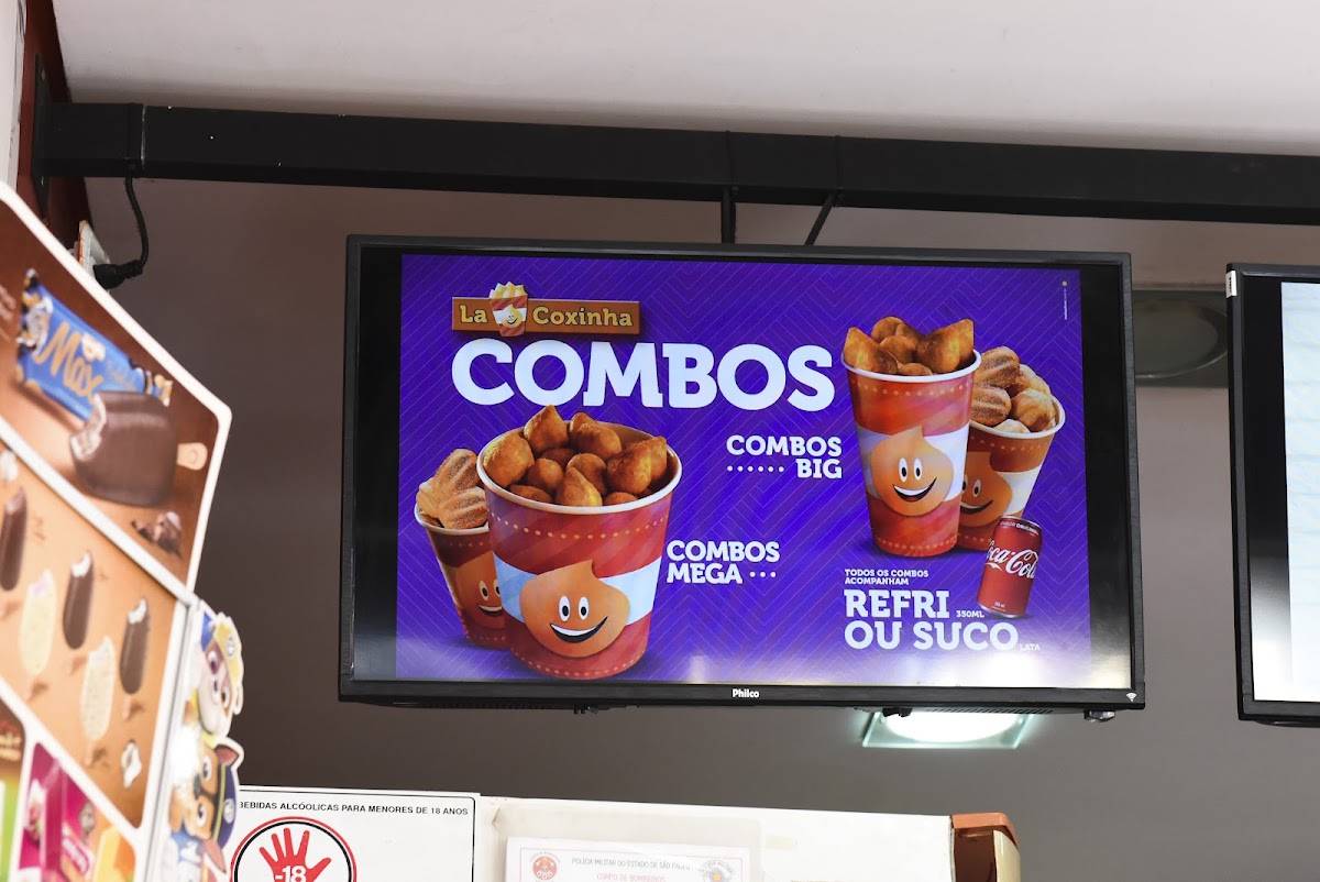 La Coxinha Atibaia Salgados, Salgadinhos e Churros para Festa, Delivery cardápio