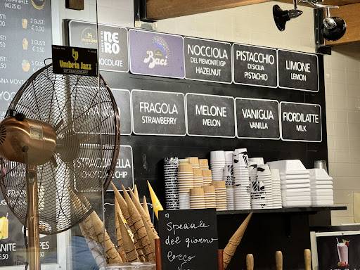 Menu di La Gelateria 