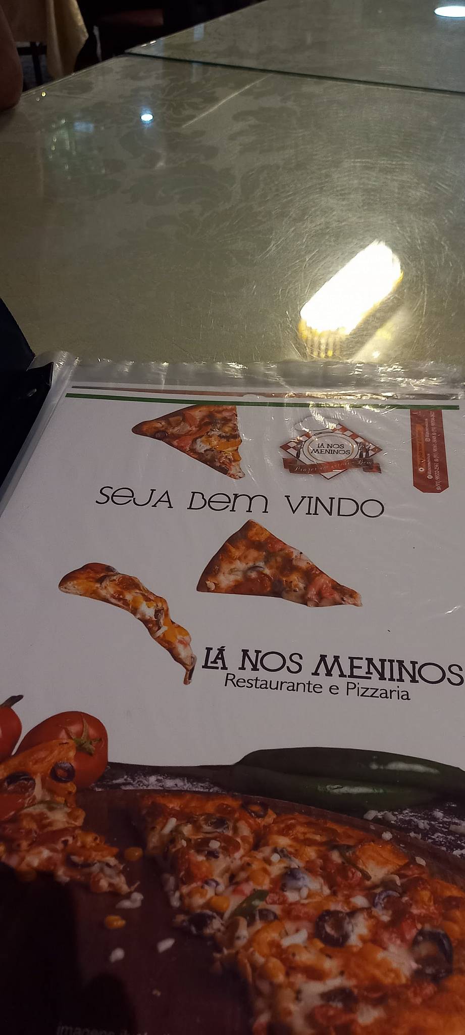 Lá Nos Meninos cardápio