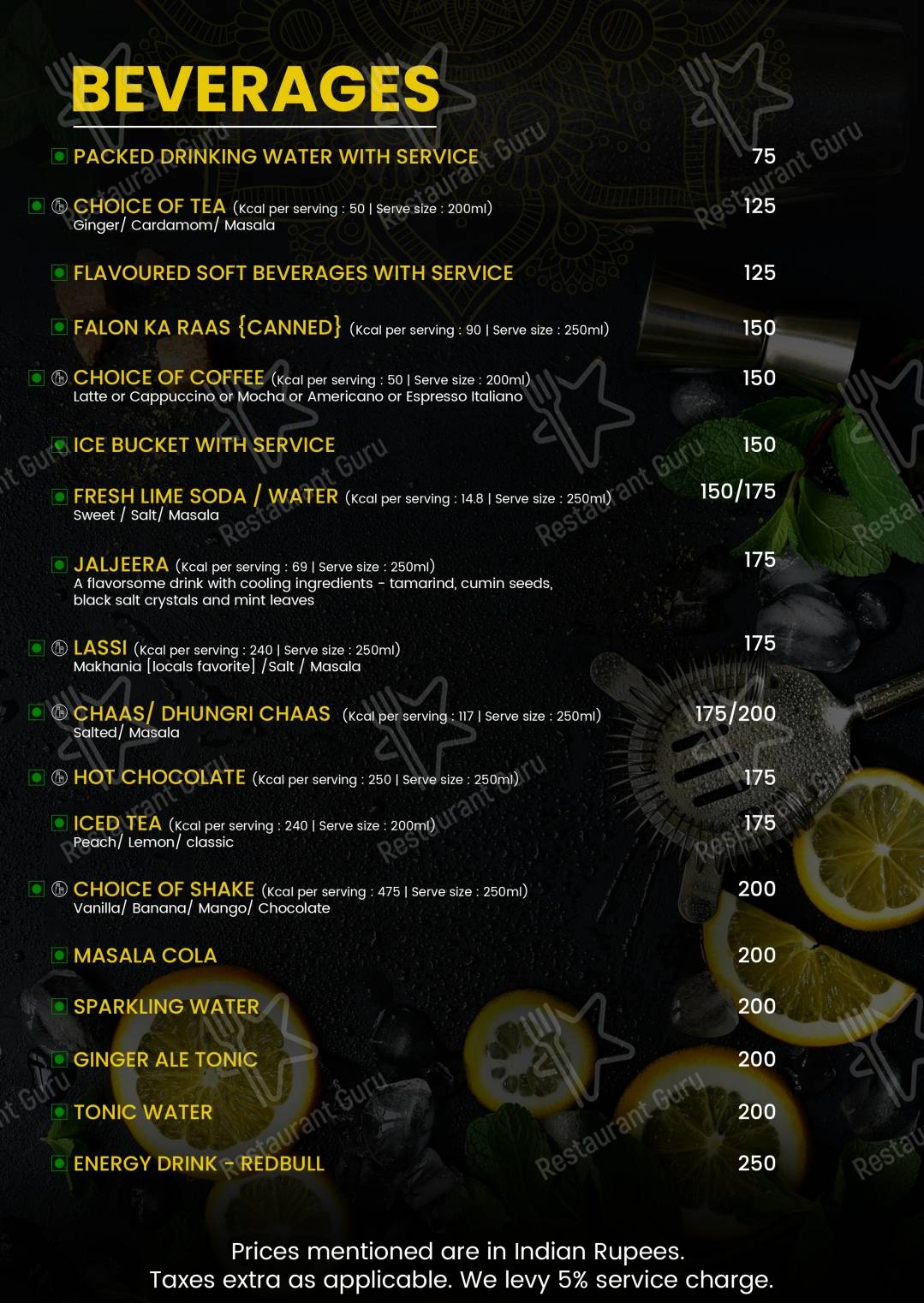 Check out the menu for Labooze Cafe Bar Lounge Mcleodganj