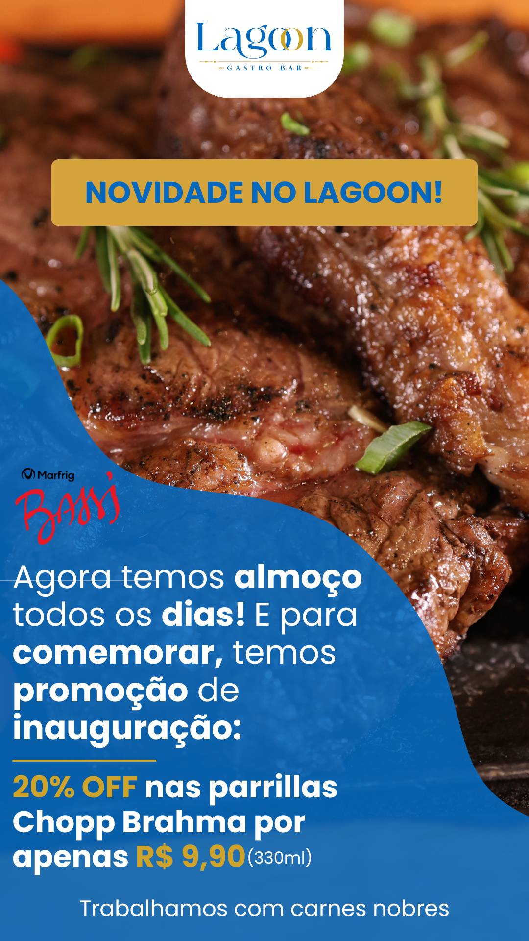 Lagoon Gastro Bar cardápio