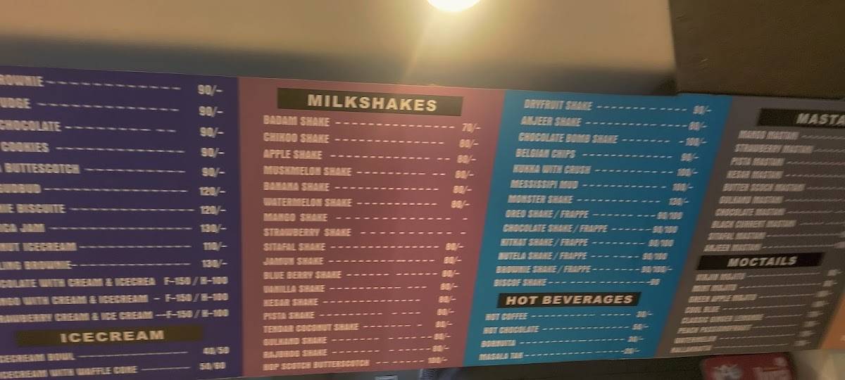 Lassi Ghar Pimpri menu